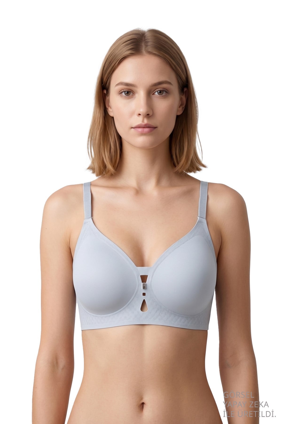 Seamless Bra - Elune | Lazer Kesim Balensiz Dekolte Taş Detaylı Dikişsiz Kadın Sütyen 3lü Paket