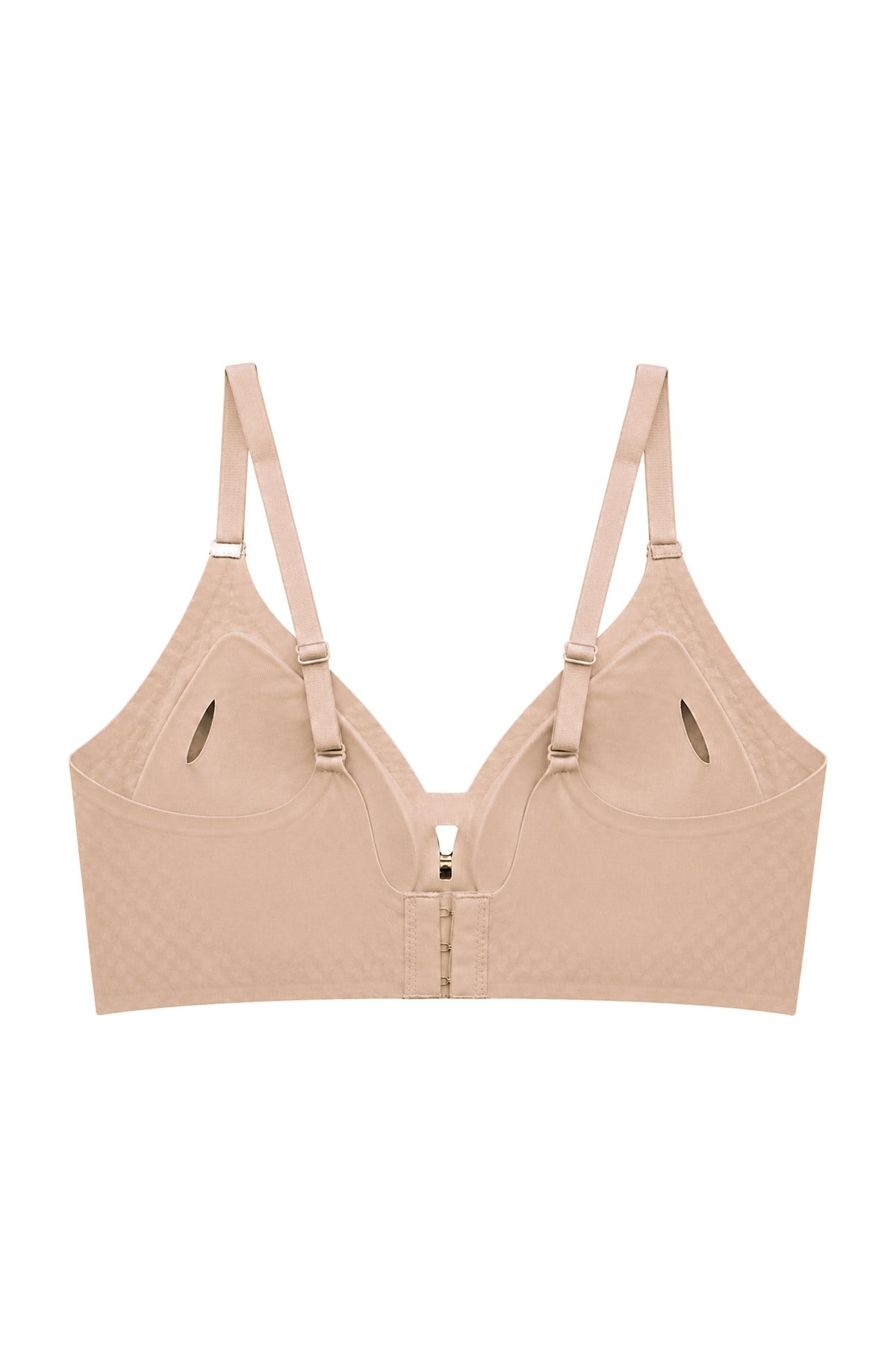 Seamless Bra - Elune | Ten Lazer Kesim Balensiz Dekolte Taş Detaylı Dikişsiz Kadın Sütyen