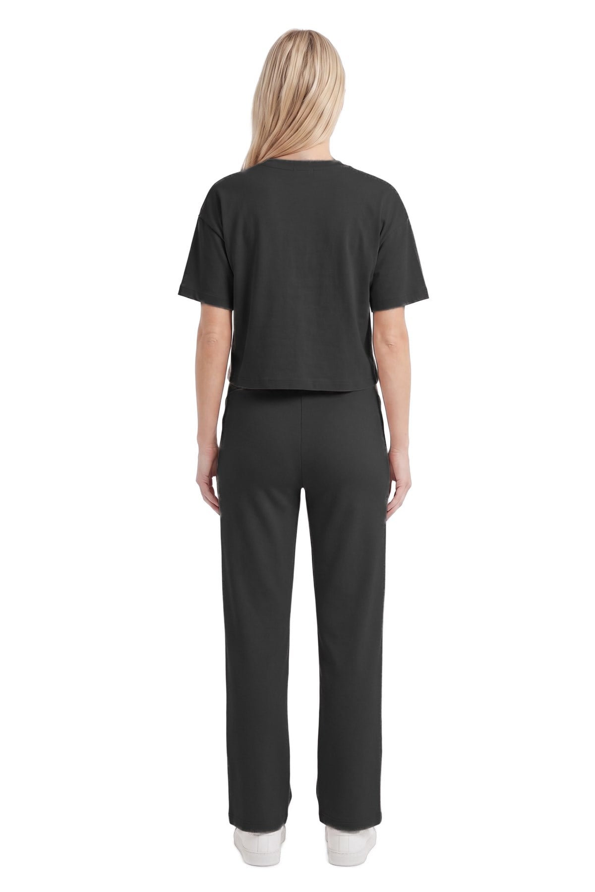 Premium - Sway Collection | Siyah Yüksek Bel Modal Hamile Kadın Pantolon 