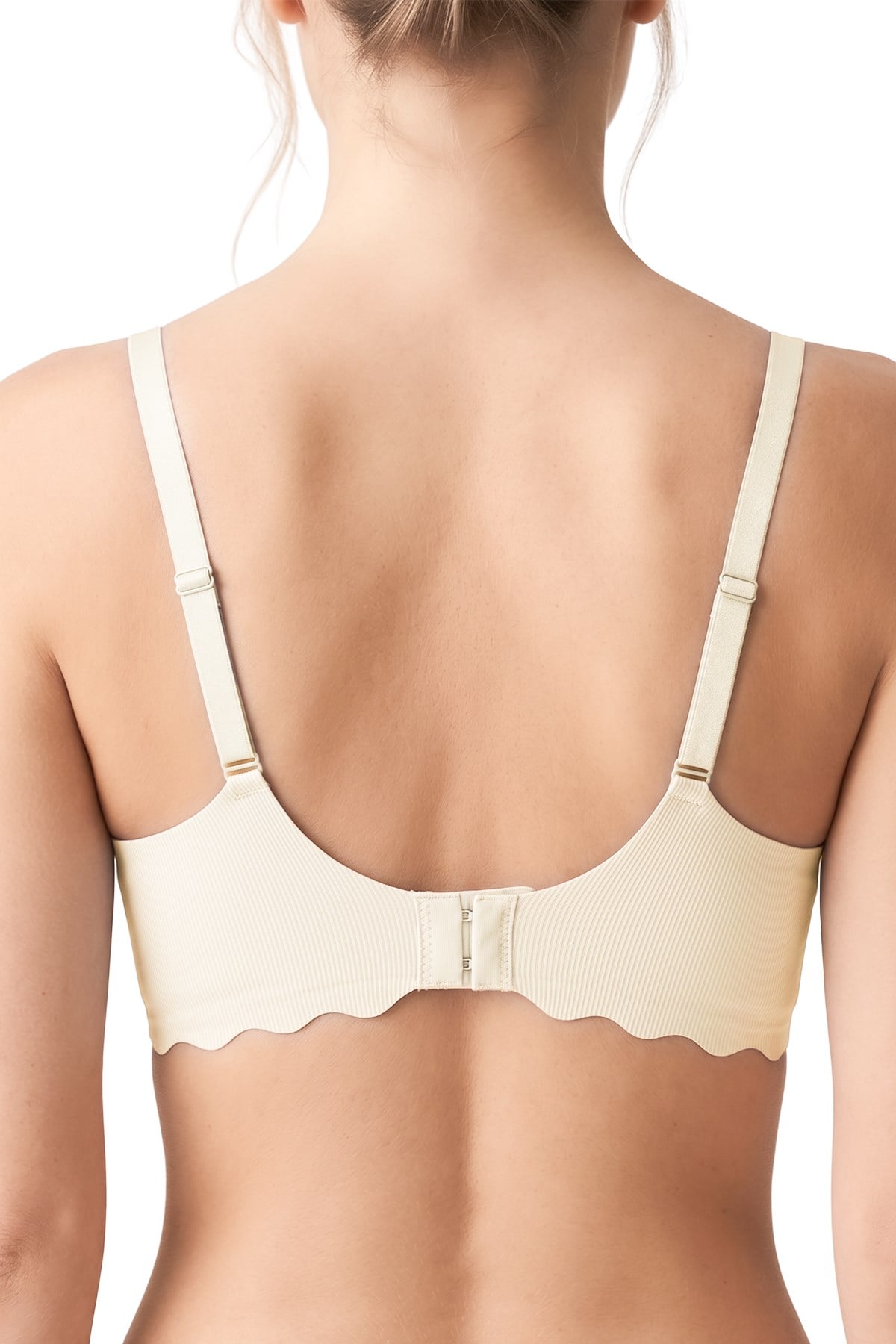 Seamless Bra - Lumera|Lazer Kesim Balensiz Rib Dokulu Dalga Kesim Dikişsiz Kadın Sütyen 3lü Paket-2
