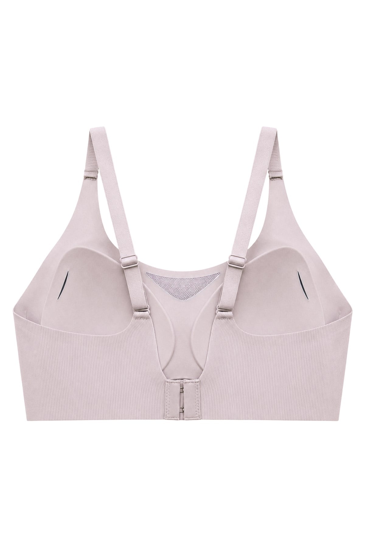 Seamless Bra - Avena | Lila Lazer Kesim Balensiz Çizgi Dokulu Tül Detaylı Kadın Sütyen