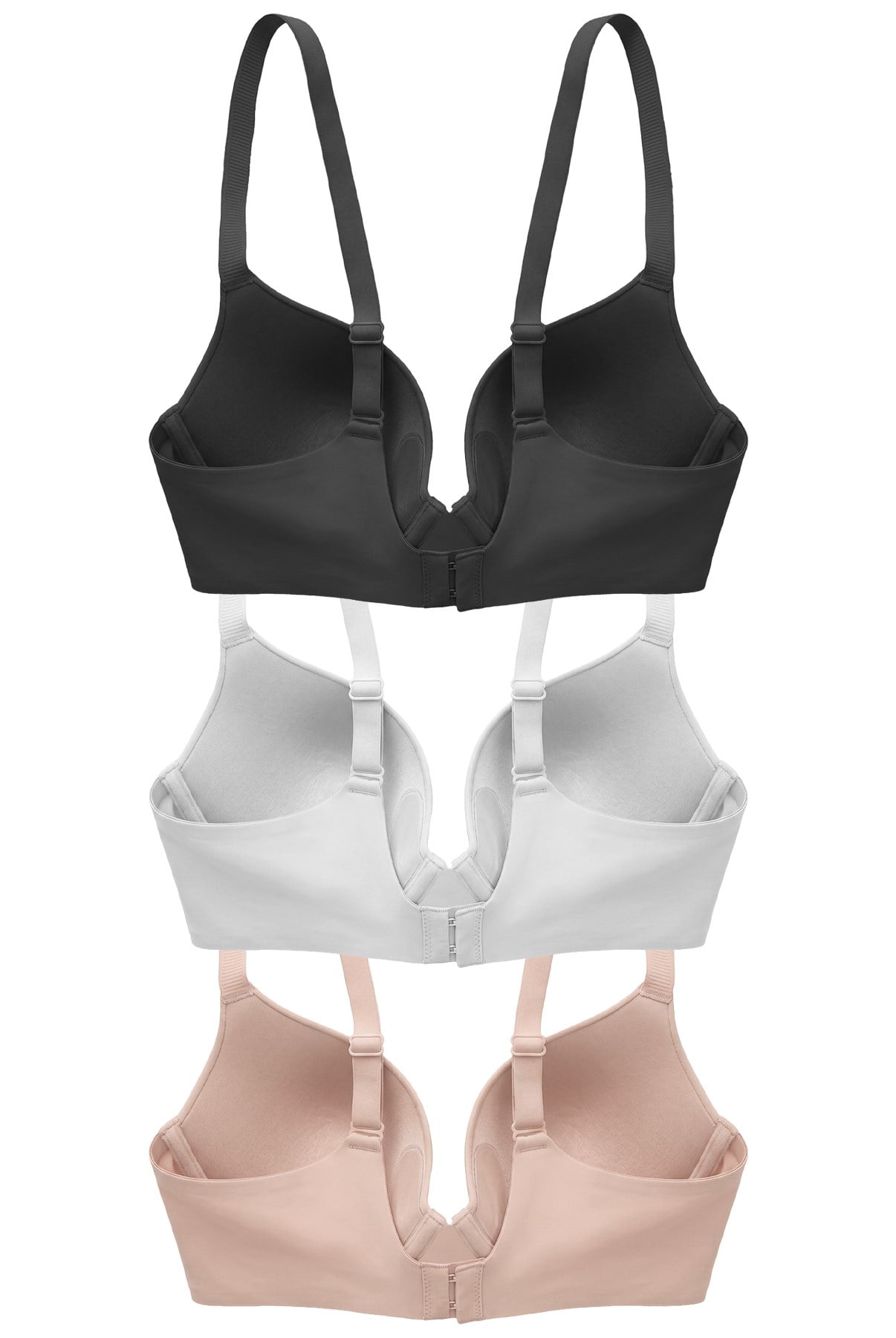 Seamless Bra - Wired | Lazer Kesim Dikişsiz Balenli Kadın Sütyen 3lü Paket