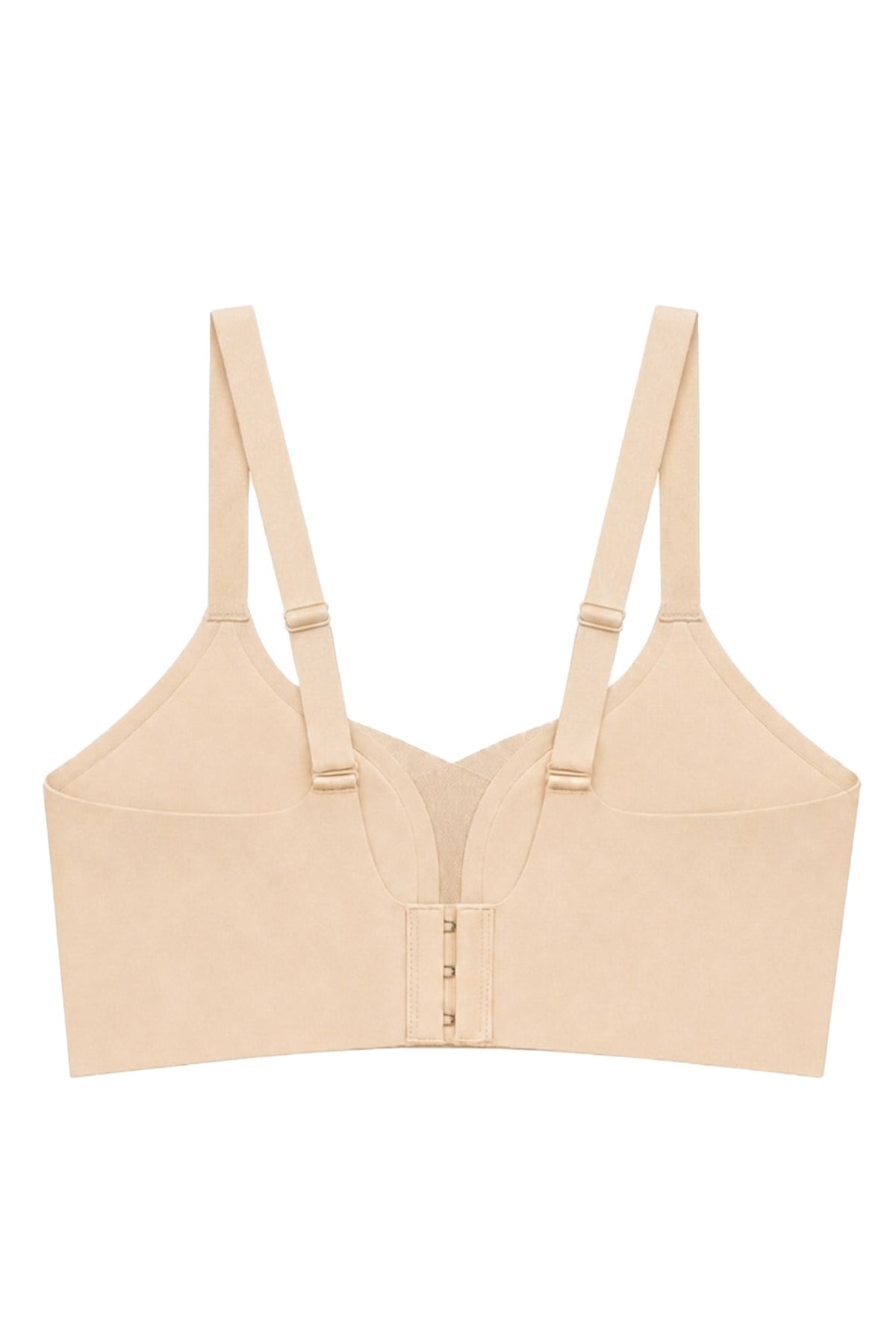 Seamless Bra - Nuvia |Ten Lazer Kesim Klipsli Önden Açılabilir Rib Dokulu Dikişsiz Emzirme Sütyeni