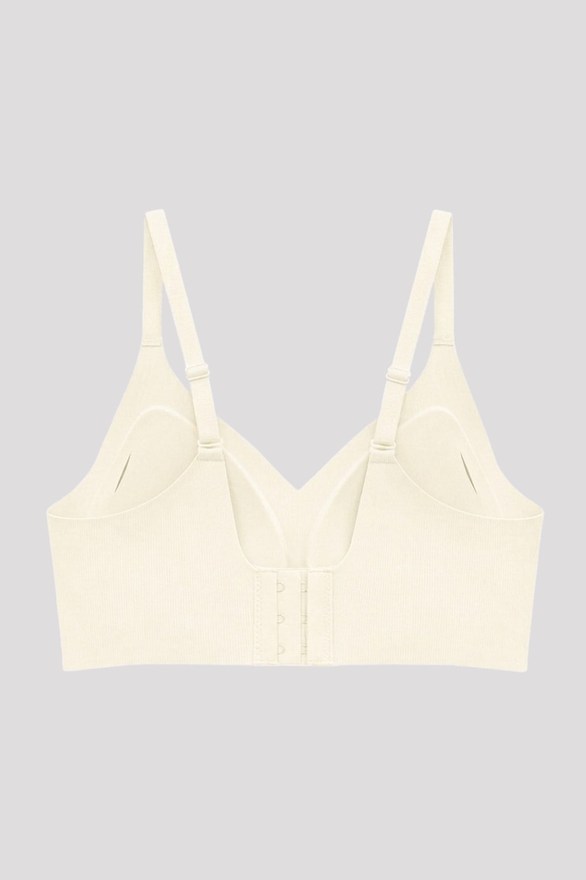 Seamless Bra - Alure | Krem Lazer Kesim Balensiz Perfore Detaylı Dikişsiz Kadın Sütyen