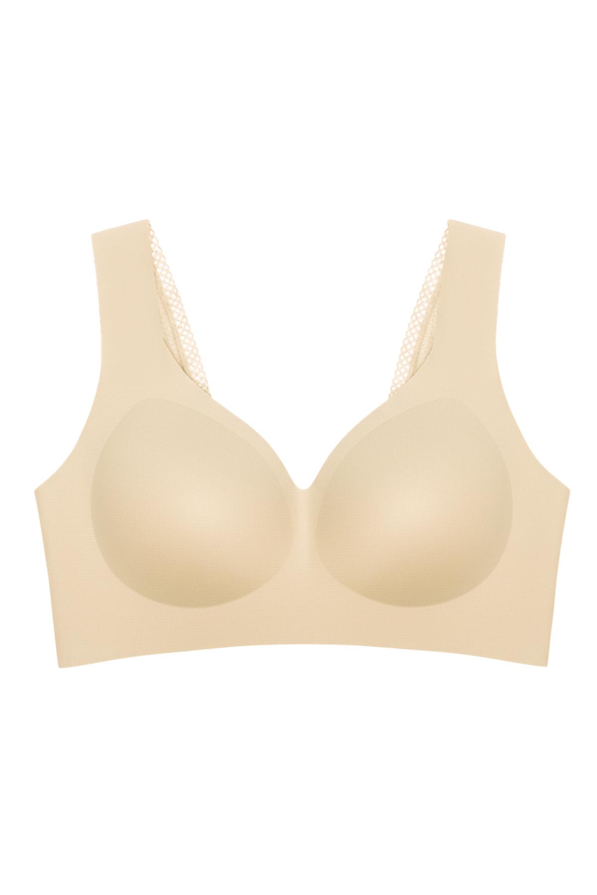 Seamless Bra - Lace | Ten Lazer Kesim Dikişsiz Dantel Detaylı Balensiz Kadın Sütyen