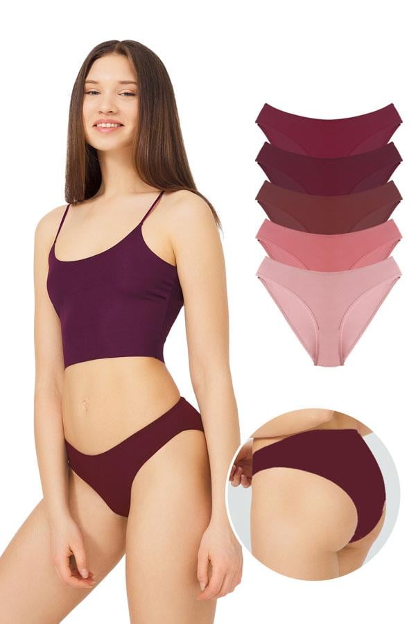 Pamuklu Kadın Bikini Külot 5li Paket-2