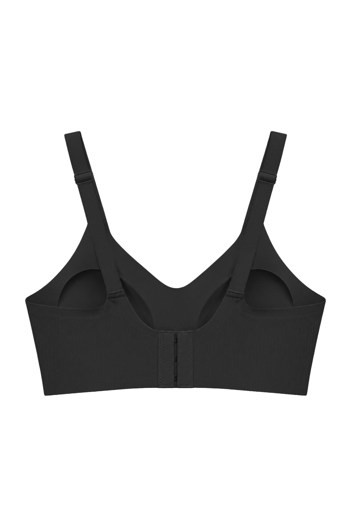 Seamless Bra - Mavelle | Siyah Lazer Kesim Klipsli ve Çıtçıtlı Önü Açılabilir Emzirme Sütyeni