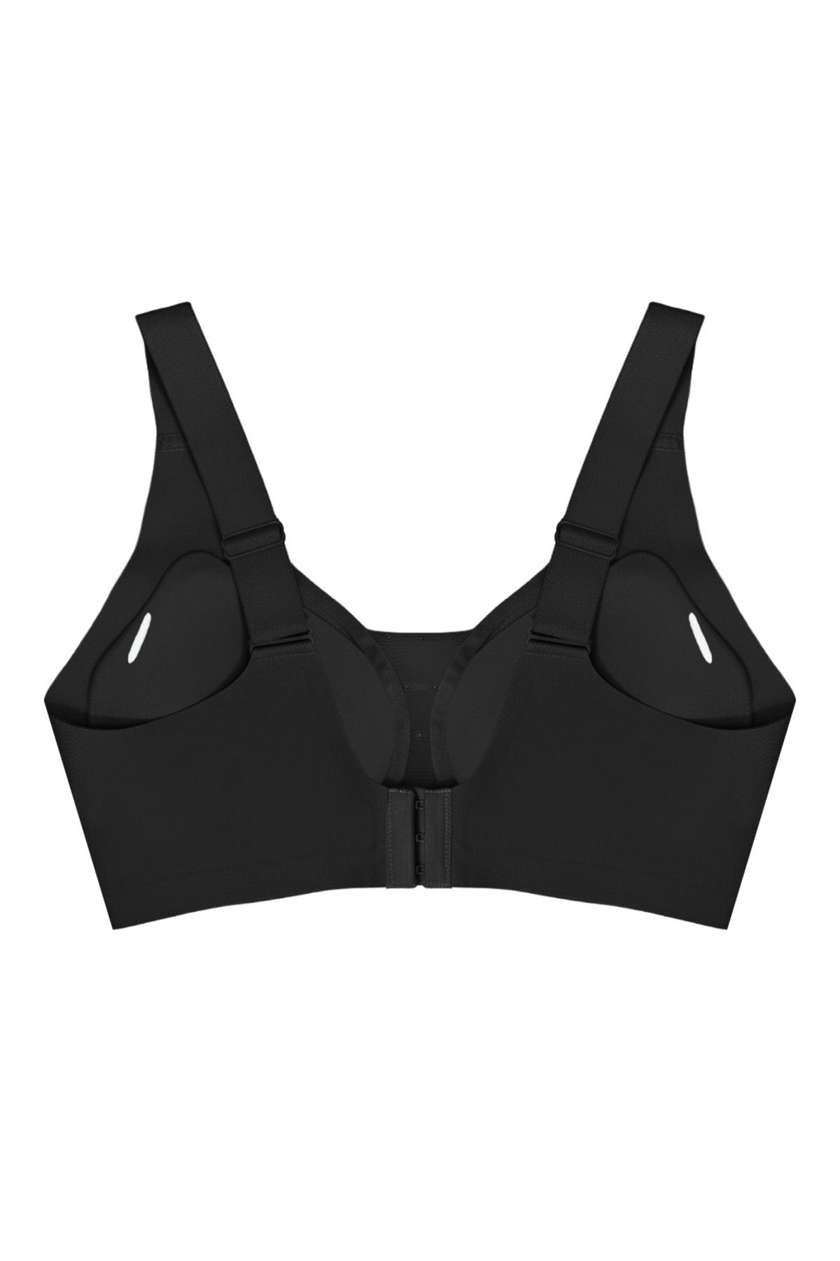 Seamless Bra - Balance | Siyah Lazer Kesim Taşlı Dikişsiz Toparlayıcı Büyük Beden Kadın Sütyen
