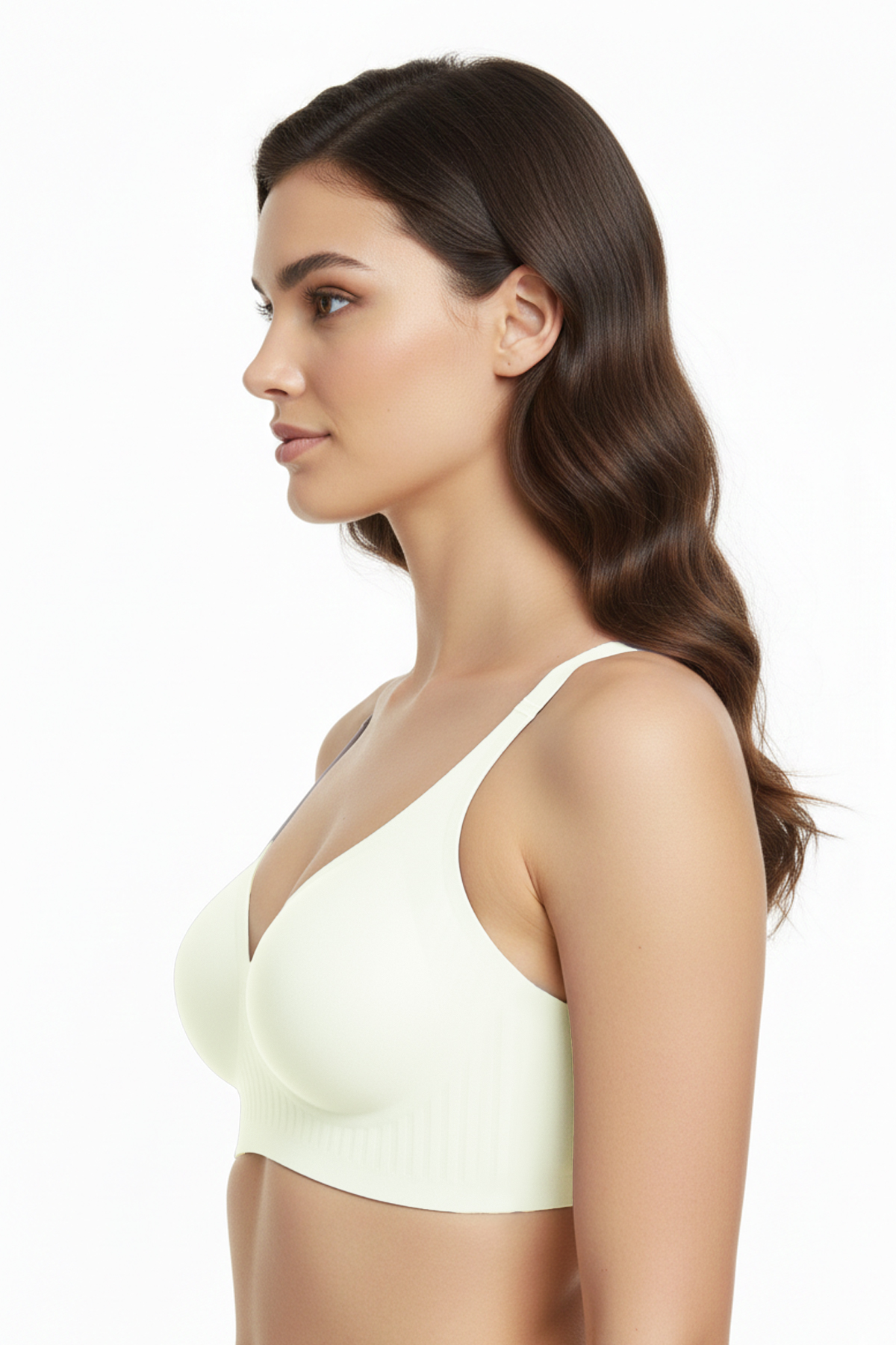 Seamless Bra - Slight | Lazer Kesim Dikişsiz Dilim Detaylı Balensiz Kadın Sütyen 3lü Paket