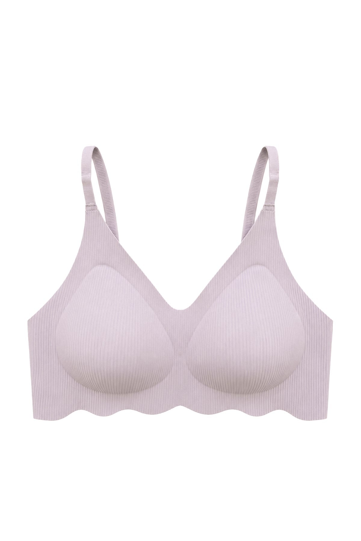Seamless Bra - Elara | Lila Lazer Kesim Balensiz İnce Fitil Dokulu Dikişsiz Kadın Sütyen
