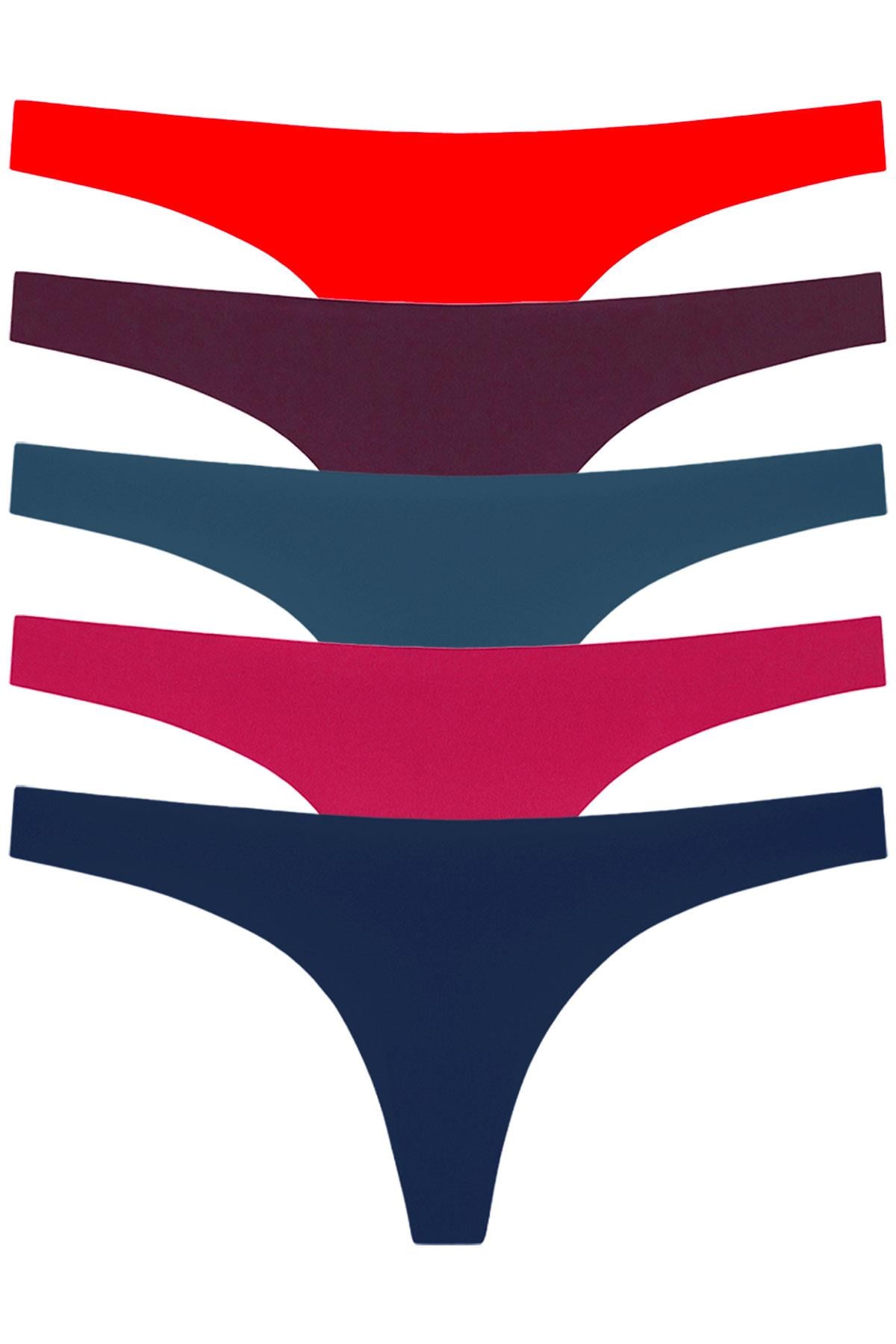 Basic Lazer Kesim Tanga Külot 5li Paket - 2