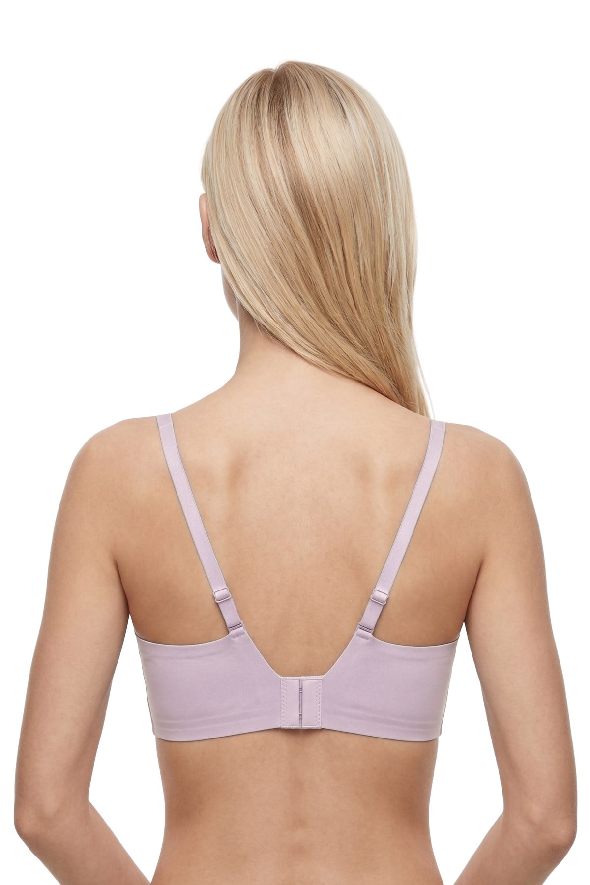 Seamless Bra - Aurea | Lila Lazer Kesim Dikişsiz Kontur Detaylı Balensiz Kadın Sütyen