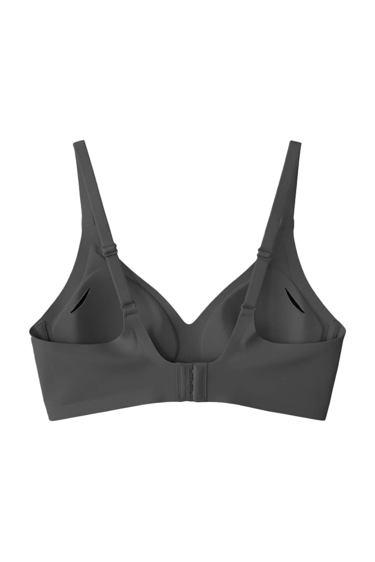 Seamless Bra - Pure | Siyah Lazer Kesim Dikişsiz Ayarlanabilir Askılı Balensiz Kadın Sütyen