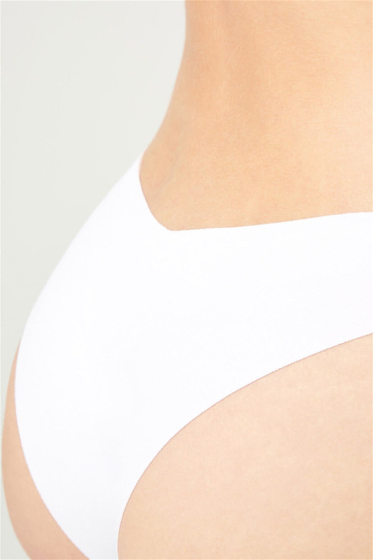 Basic İz Yapmayan Lazer Kesim Brezilya Külot 5li Paket