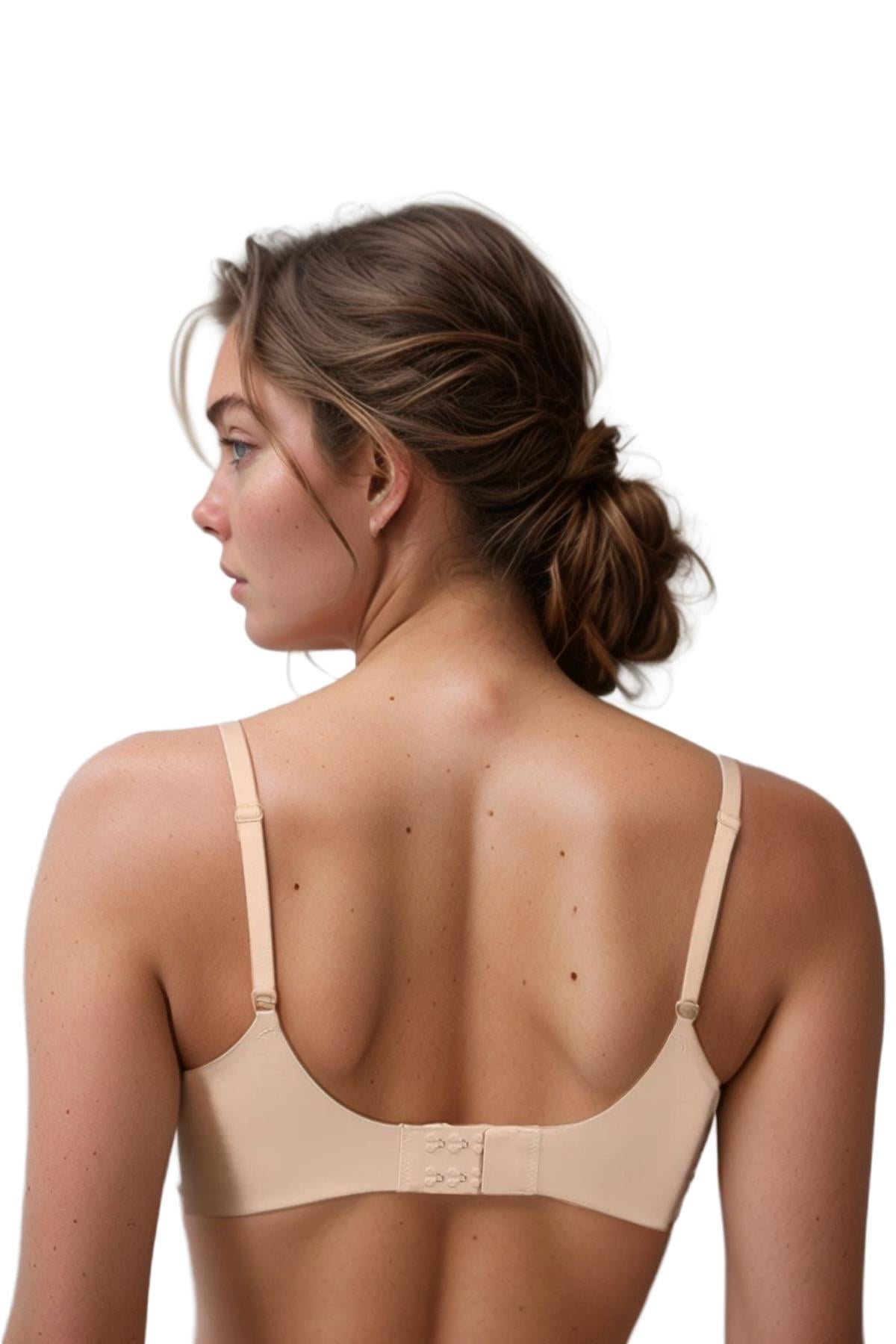 Seamless Bra - Wave | Ten Lazer Kesim Dikişsiz Dalga Detaylı Balensiz Kadın Sütyen