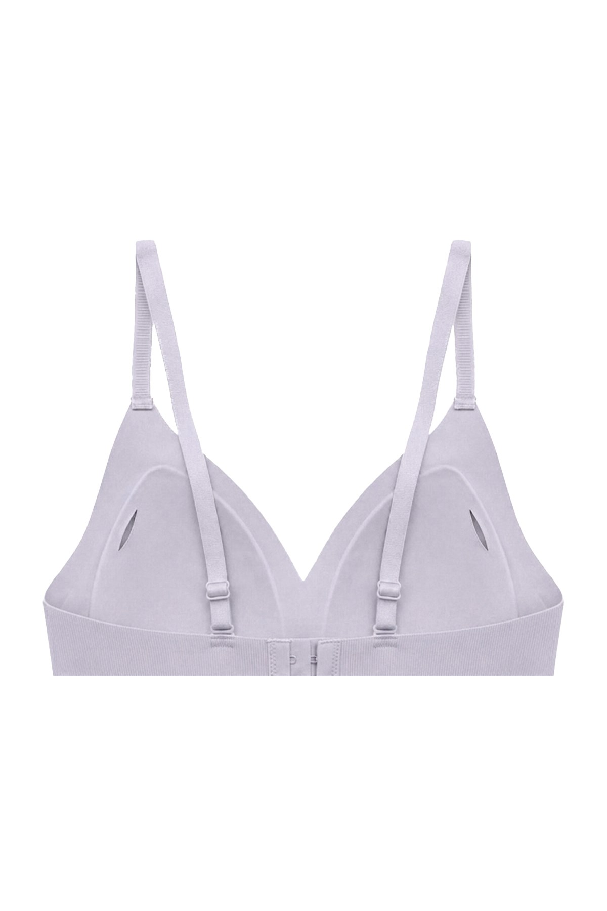 Seamless Bra - Velour | Lila Lazer Kesim Balensiz Üçgen Form Dikişsiz Kadın Sütyen