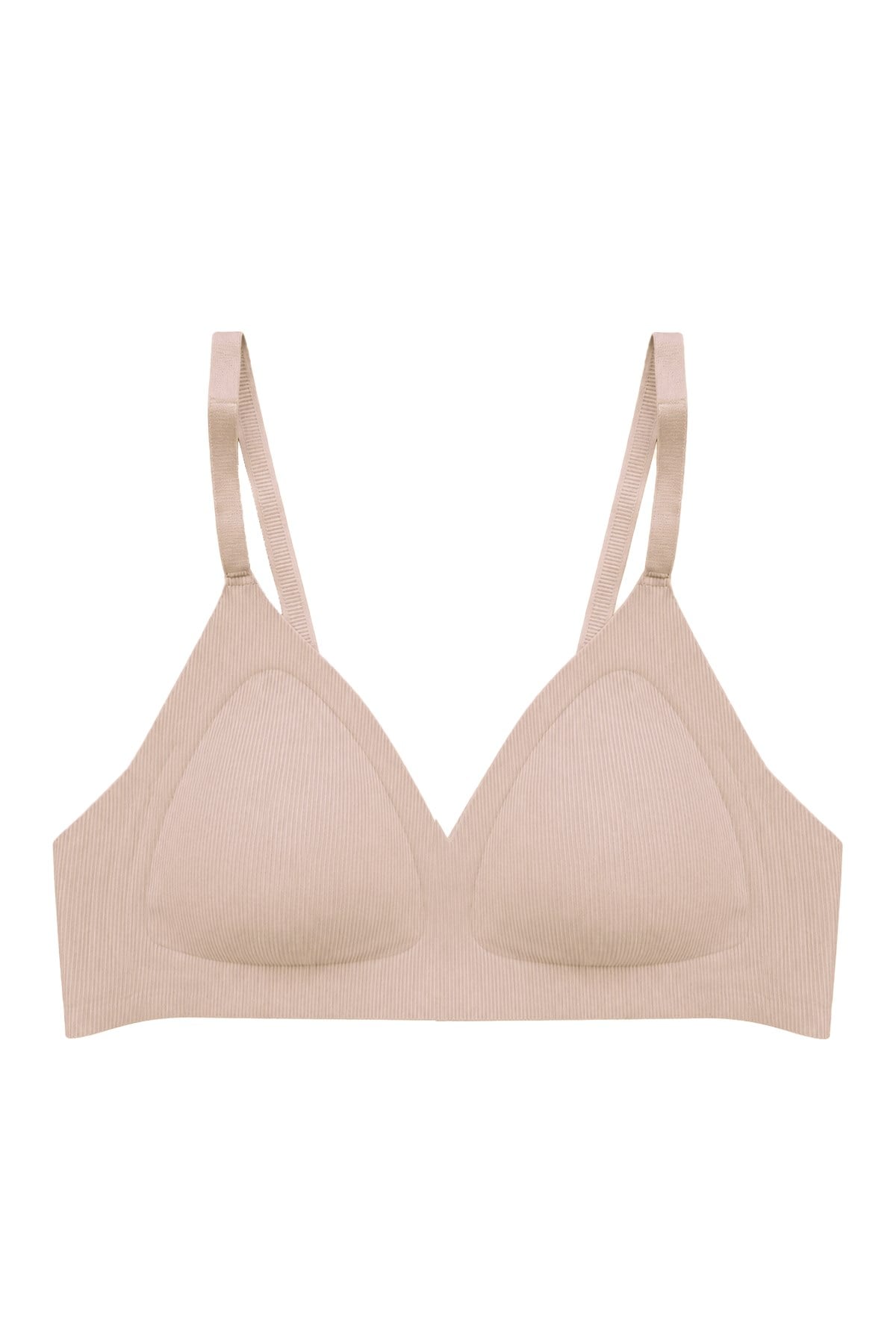 Seamless Bra - Velour | Ten Lazer Kesim Balensiz Üçgen Form Dikişsiz Kadın Sütyen