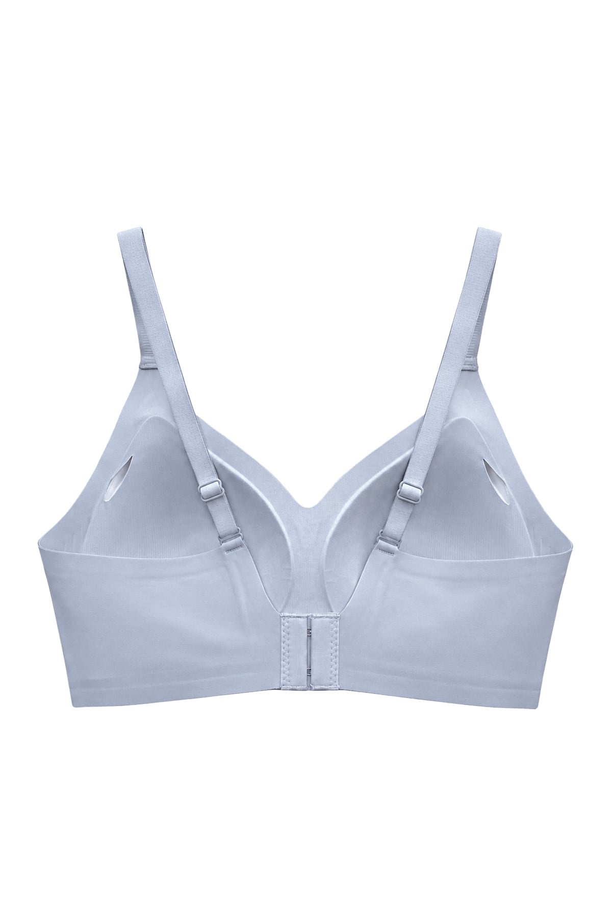 Seamless Bra - Aurea | Gri Lazer Kesim Dikişsiz Kontur Detaylı Balensiz Kadın Sütyen