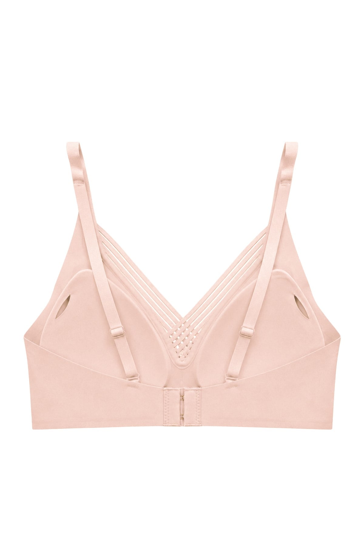 Seamless Bra - Lucent | Ten Lazer Kesim Balensiz Ön Çapraz Şerit Detaylı Kadın Sütyen