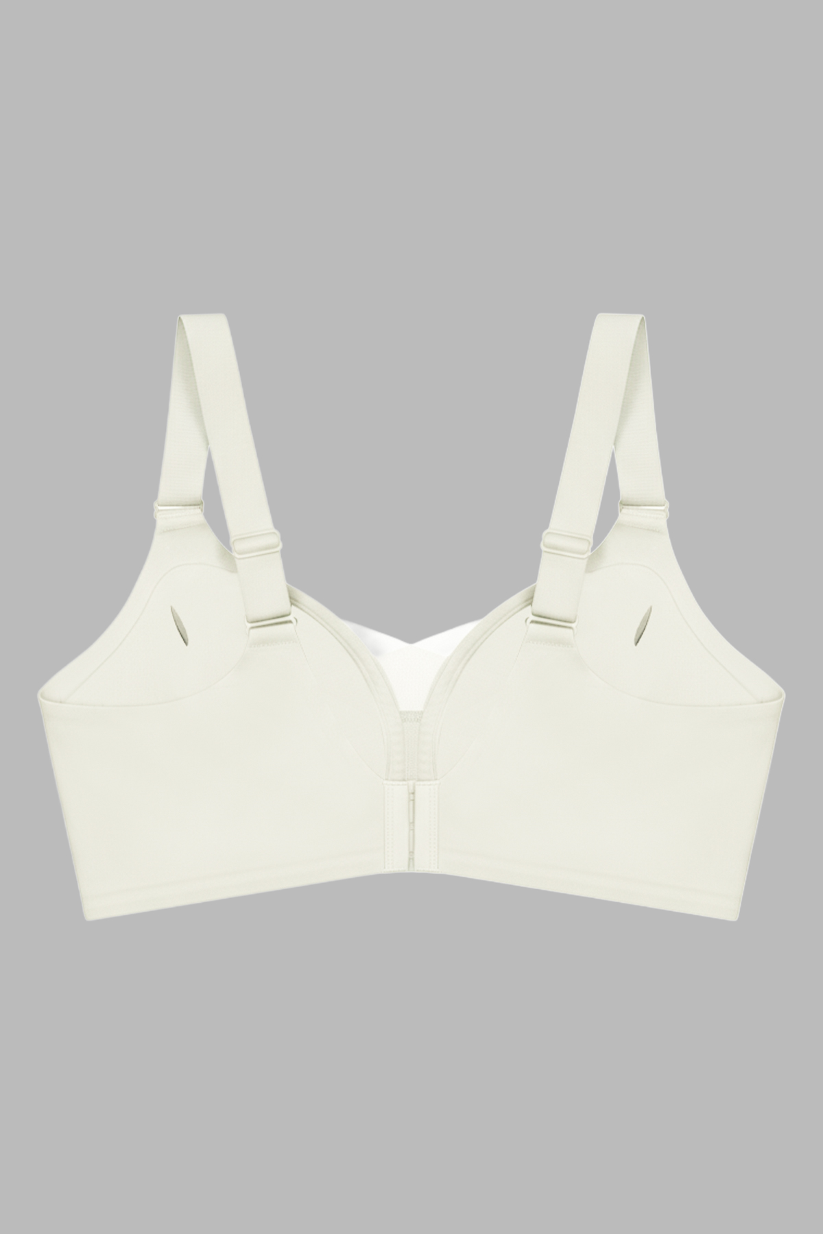 Seamless Bra - Shape | Krem Lazer Kesim Dikişsiz Toparlayıcı Büyük Beden Tüllü Kadın Sütyen