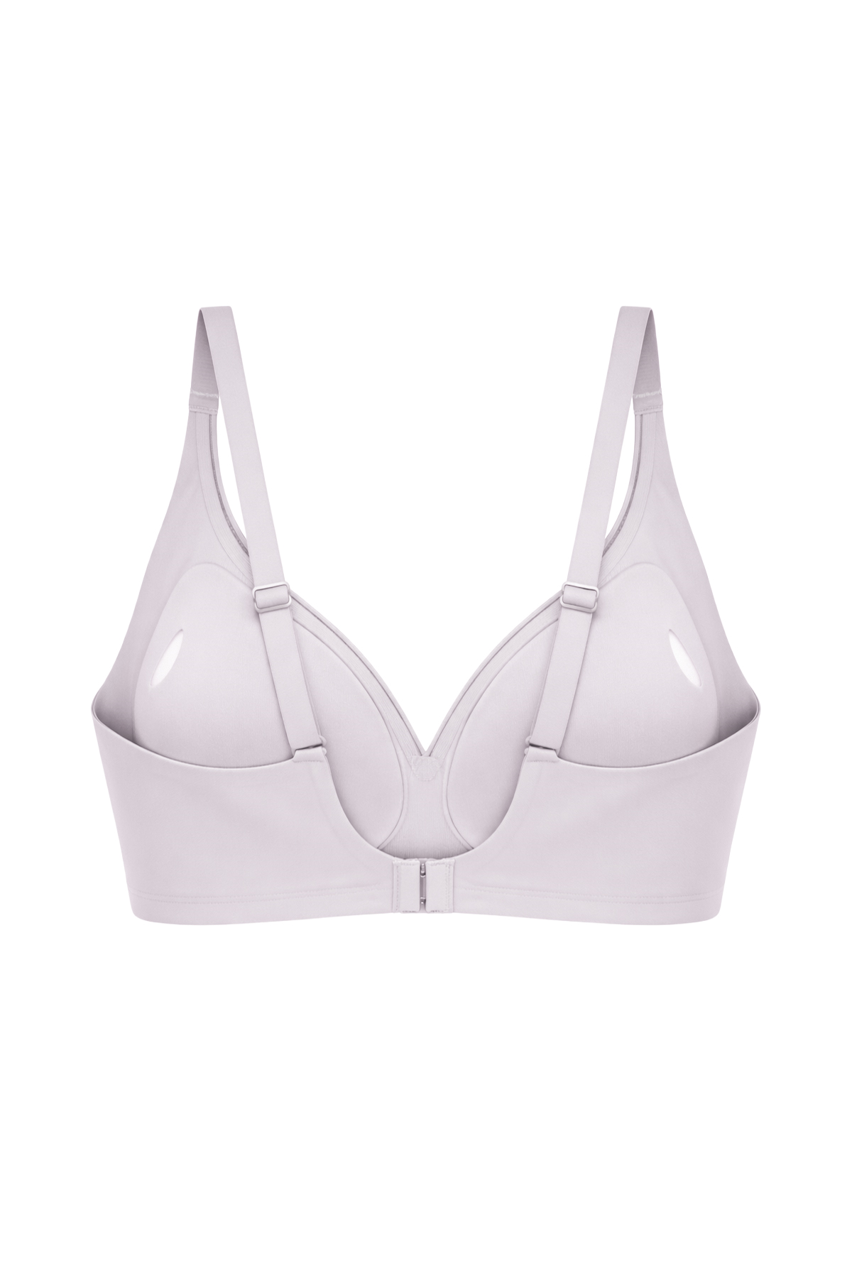 Seamless Bra - Slight | Lila Lazer Kesim Dikişsiz Dilim Detaylı Balensiz Kadın Sütyen