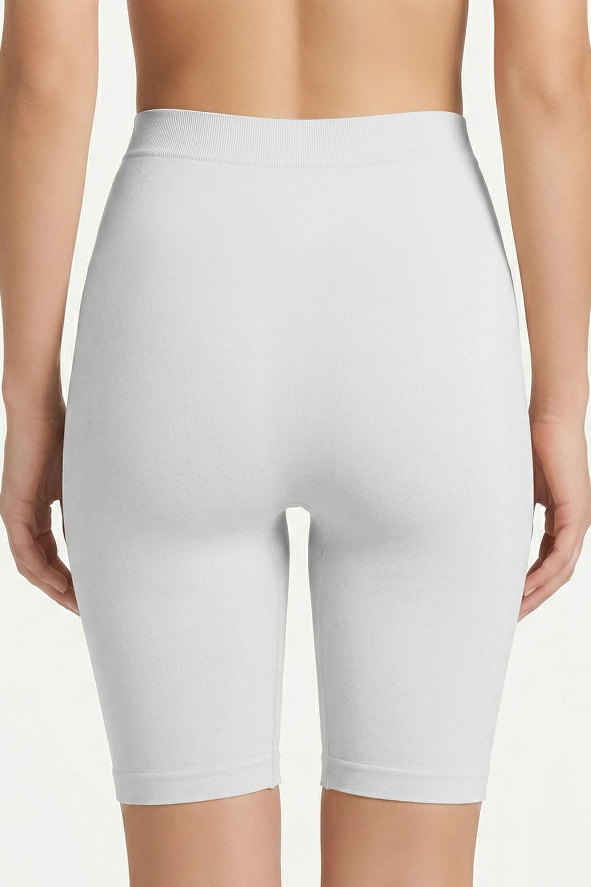 Cottonhill Premium - Kadın Ultra-Rahat Seamless Yüksek Bel Uzun Paça Boxer 3lü Paket