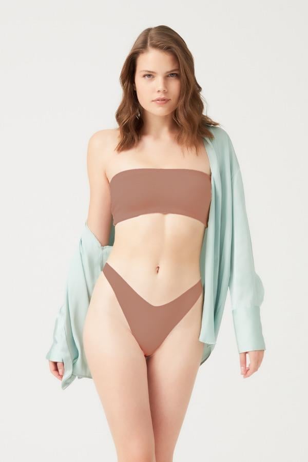 Lazer Kesim Kadın Brezilya Külot 3lü Paket-3