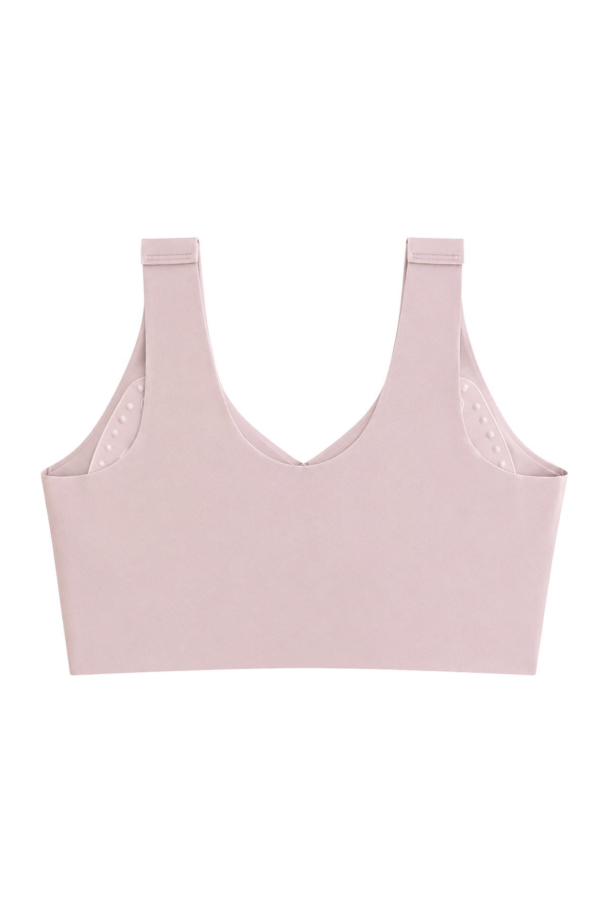 Seamless Bra - Neriva | Pudra Lazer Kesim Önden Düğmeli Minimizer Kadın Sütyen