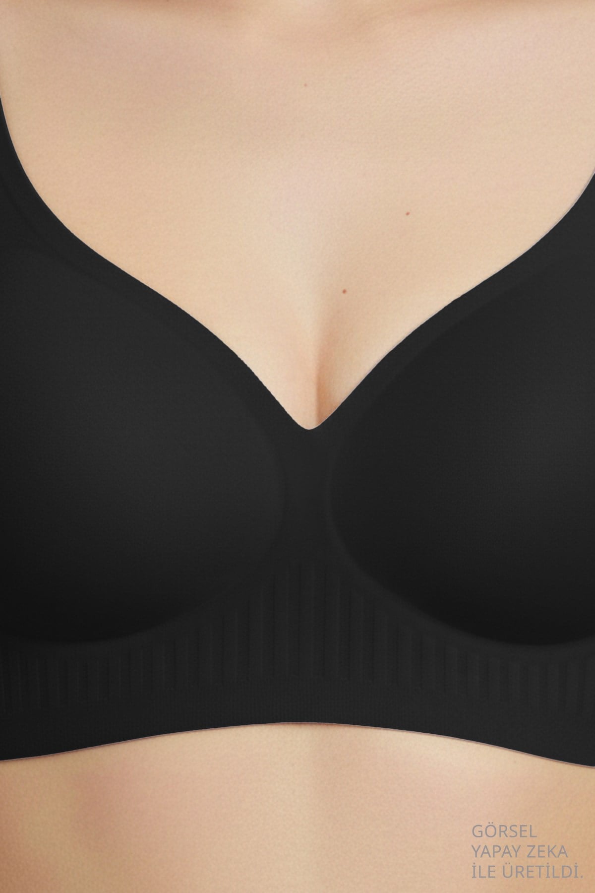 Seamless Bra - Slight | Lazer Kesim Dikişsiz Dilim Detaylı Balensiz Kadın Sütyen 3lü Paket-3