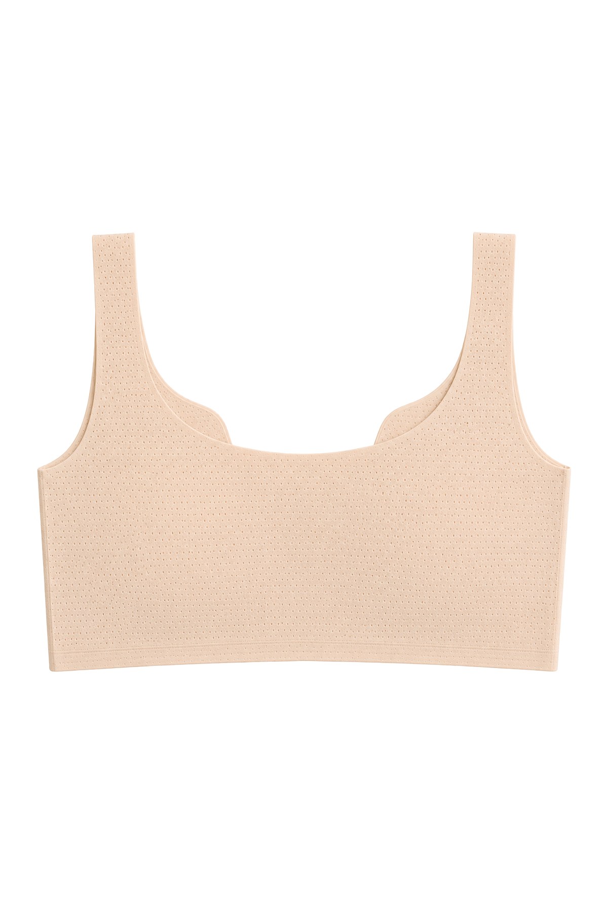 Seamless Bra - Virela | Ten Lazer Kesim Önden Düğmeli Toparlayıcı Büyük Beden Kadın Sütyen