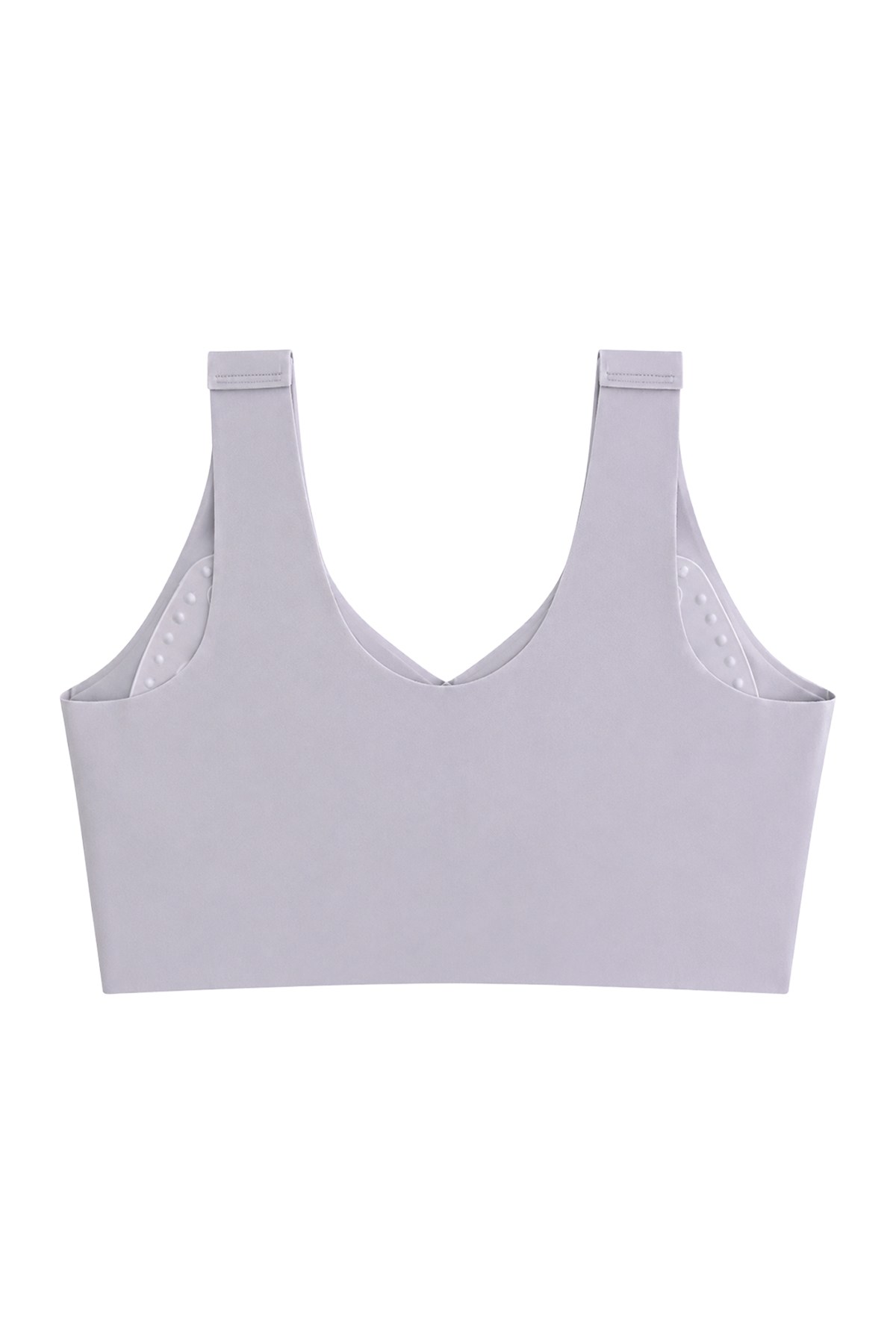 Seamless Bra - Neriva | Lila Lazer Kesim Önden Düğmeli Minimizer Kadın Sütyen