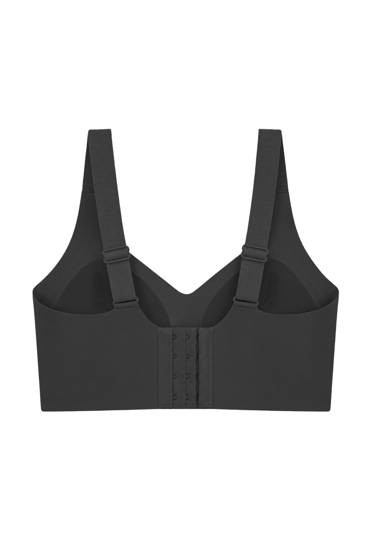 Seamless Bra - Velisse | Siyah Lazer Kesim Balensiz Toparlayıcı Minimizer Kadın Sütyen