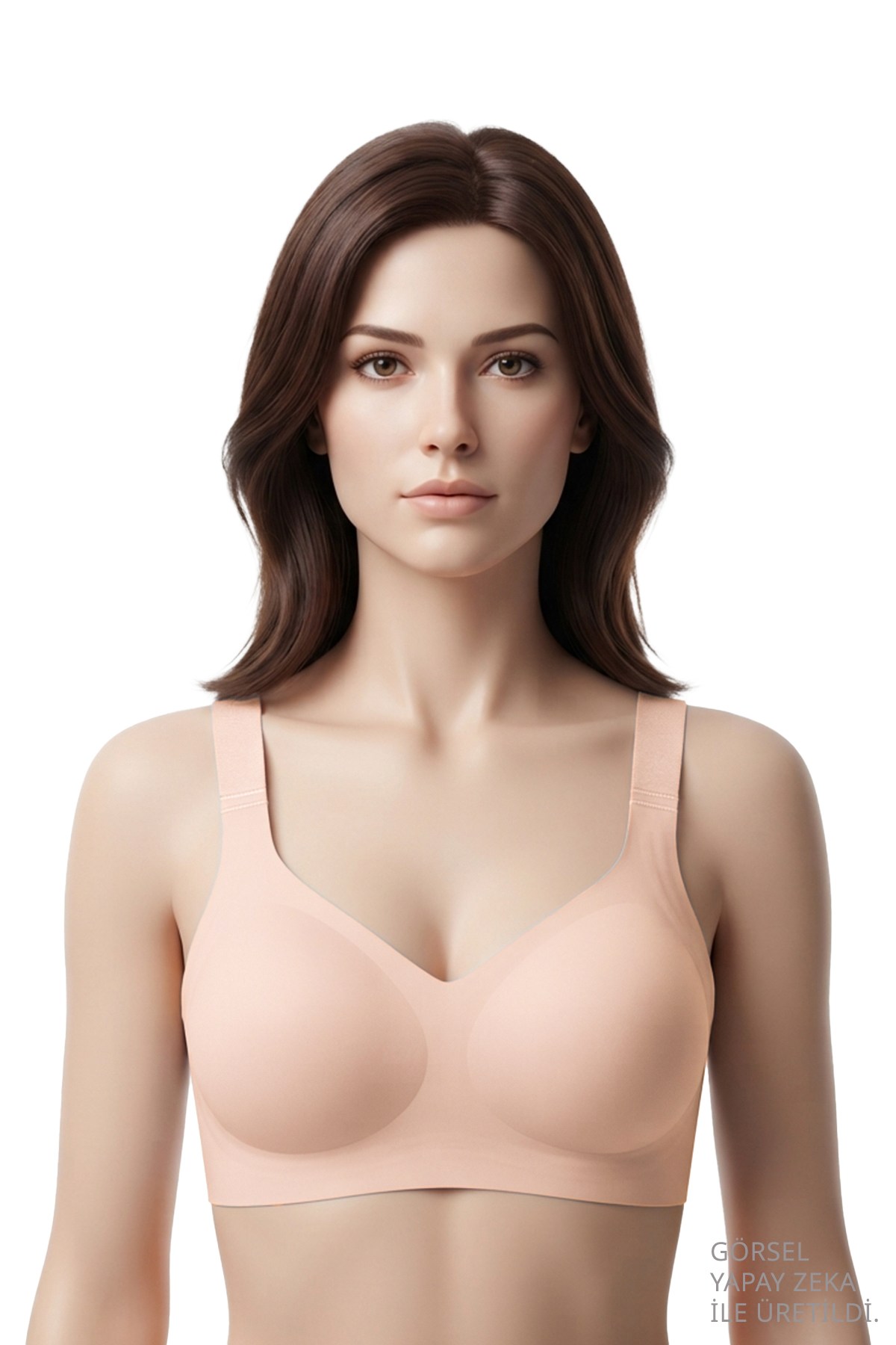 Seamless Bra - Velisse | Ten Lazer Kesim Balensiz Toparlayıcı Minimizer Kadın Sütyen