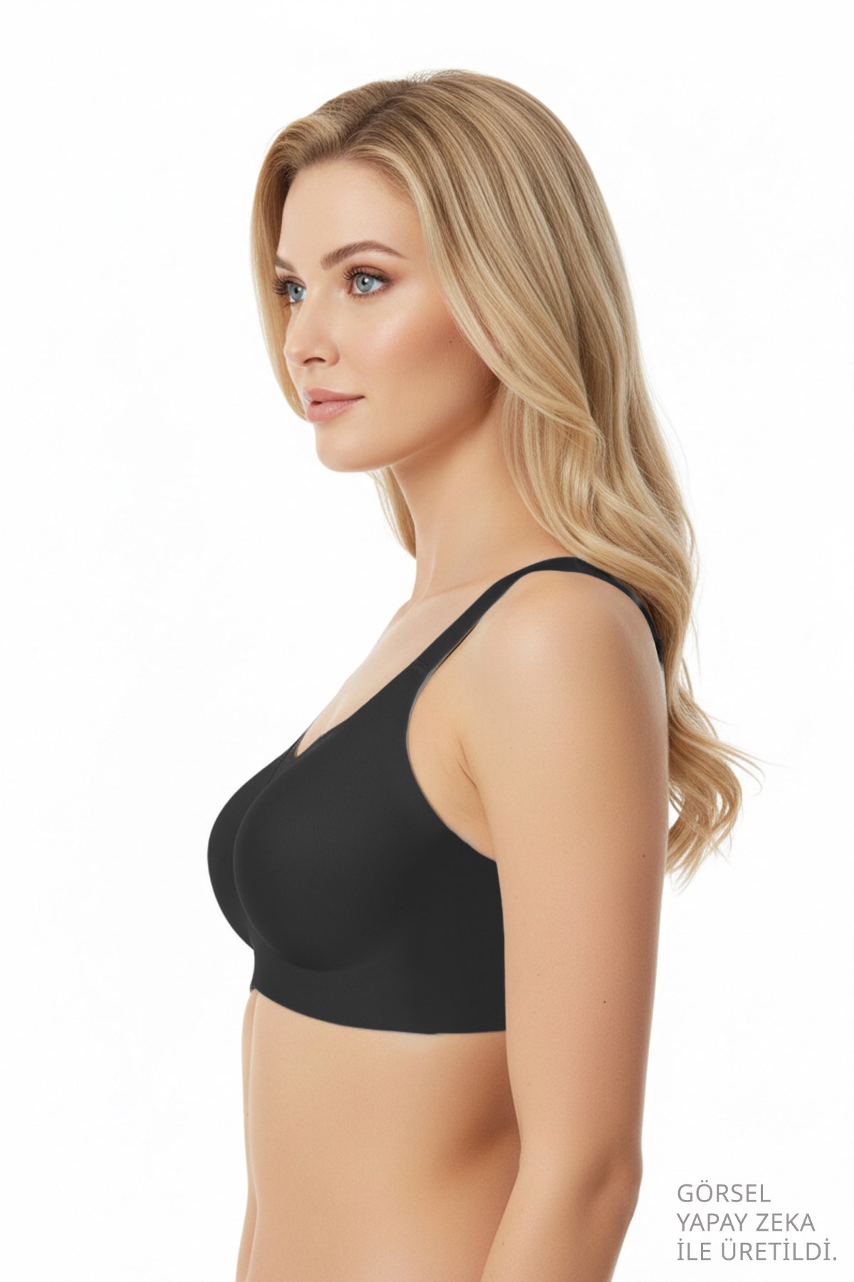 Seamless Bra - Forme | Lazer Kesim Dikişsiz Toparlayıcı Büyük Tüllü Beden Kadın Sütyen 3lü Paket