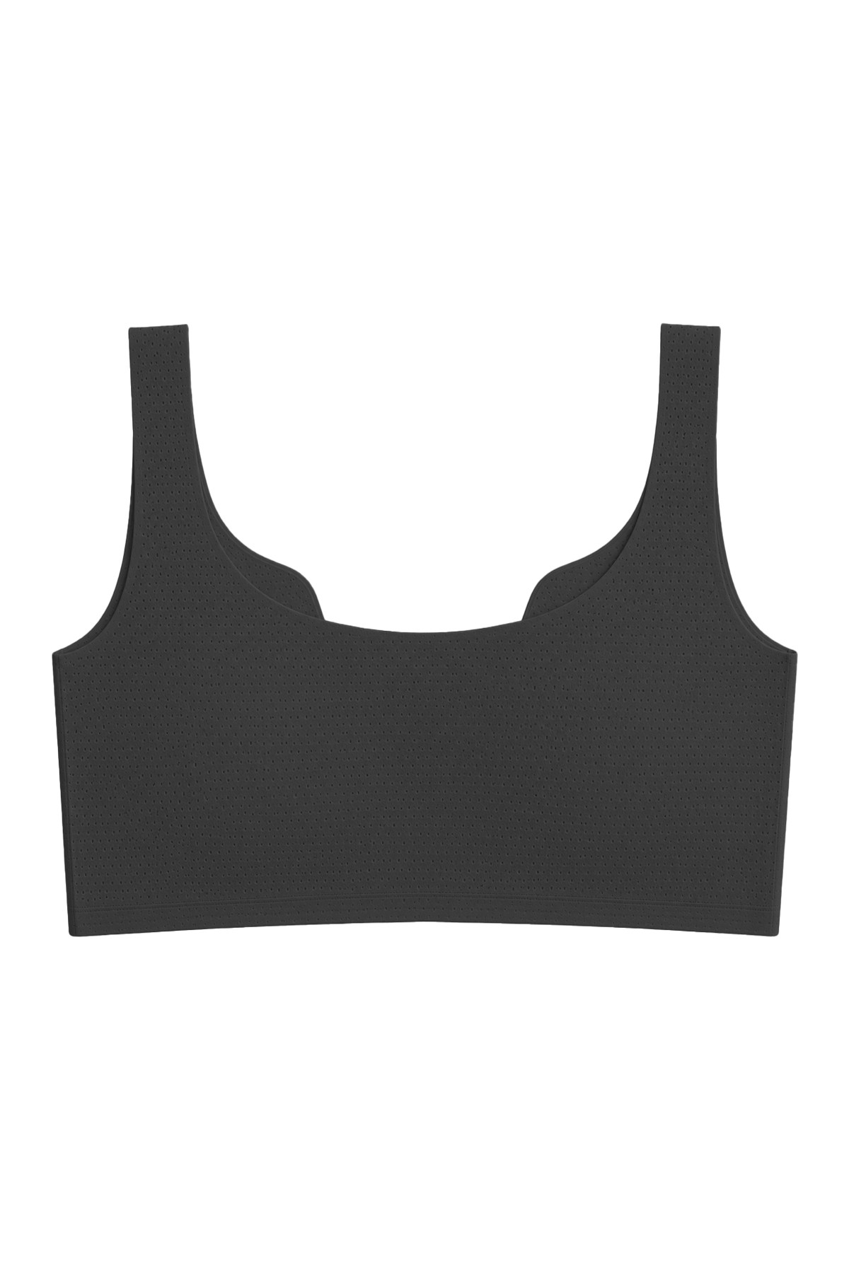 Seamless Bra - Virela | Siyah Lazer Kesim Önden Düğmeli Toparlayıcı Büyük Beden Kadın Sütyen