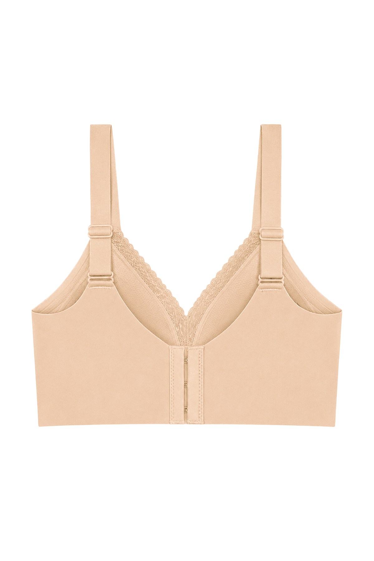 Seamless Bra - Seravia | Ten Lazer Kesim Dantelli Minimizer Kadın Sütyen