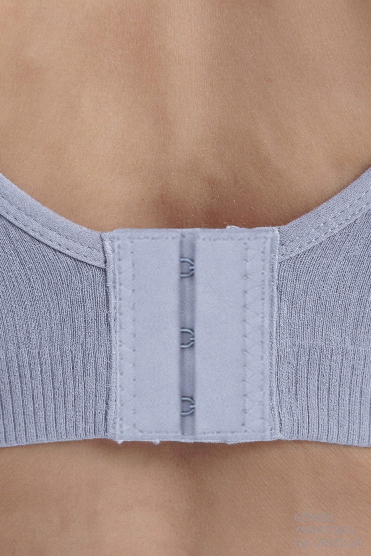 Bra - Sorel | Büyük Beden Bambu Balensiz Minimizer Dantel Detaylı Kadın Sütyen 3lü Paket-3