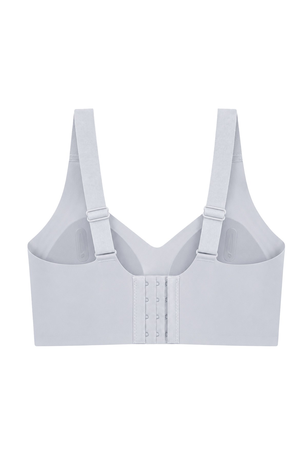 Seamless Bra - Velisse | Gri Lazer Kesim Balensiz Toparlayıcı Minimizer Kadın Sütyen