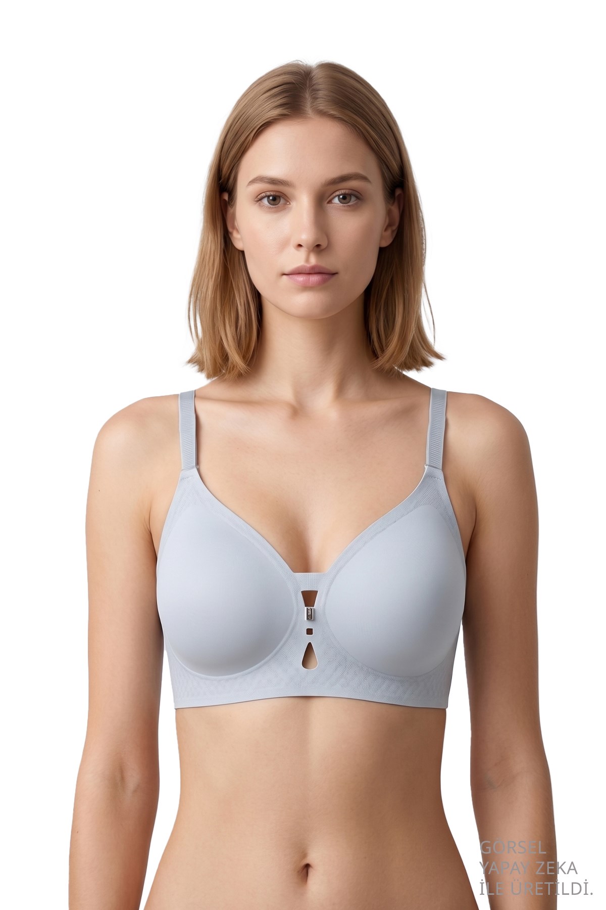 Seamless Bra - Elune | Lazer Kesim Balensiz Dekolte Taş Detaylı Dikişsiz Kadın Sütyen 3lü Paket
