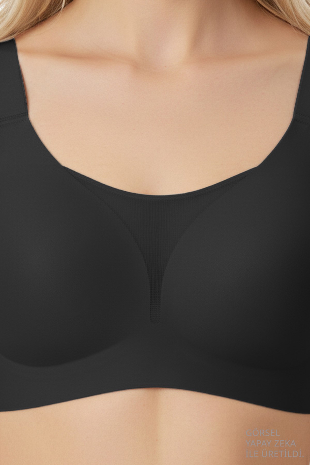 Seamless Bra - Forme | Lazer Kesim Dikişsiz Toparlayıcı Büyük Tüllü Beden Kadın Sütyen 3lü Paket