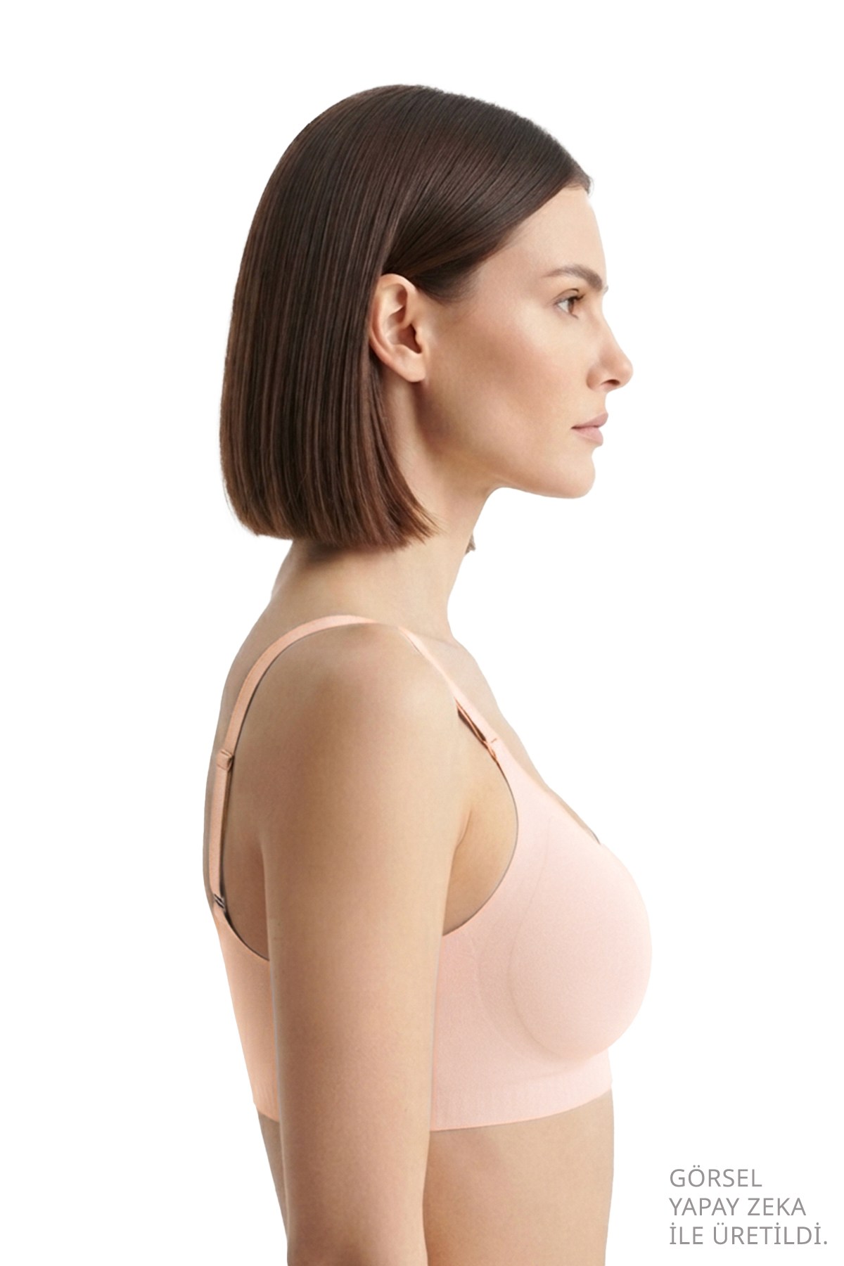Seamless Bra - Solena | Ten Lazer Kesim Dikişsiz Balensiz Toparlayıcı Kadın Sütyen