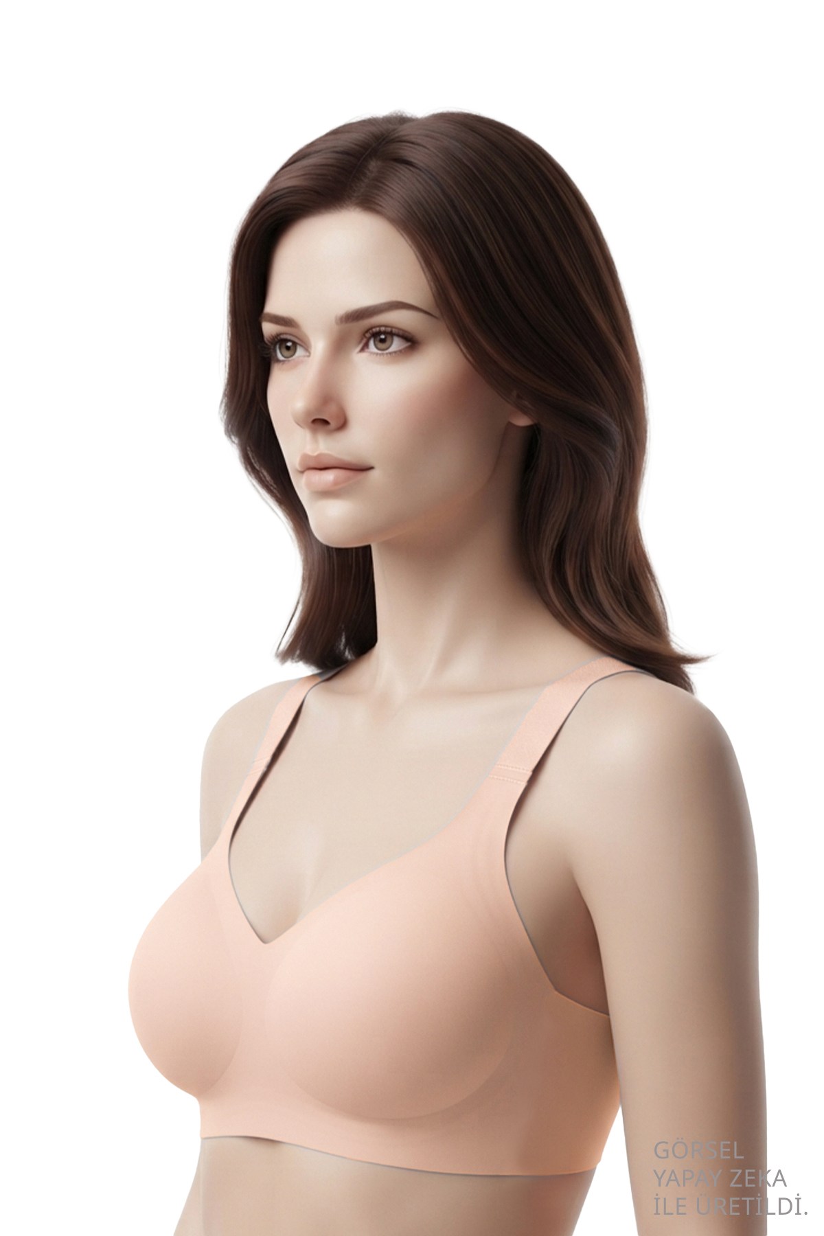 Seamless Bra - Velisse | Ten Lazer Kesim Balensiz Toparlayıcı Minimizer Kadın Sütyen