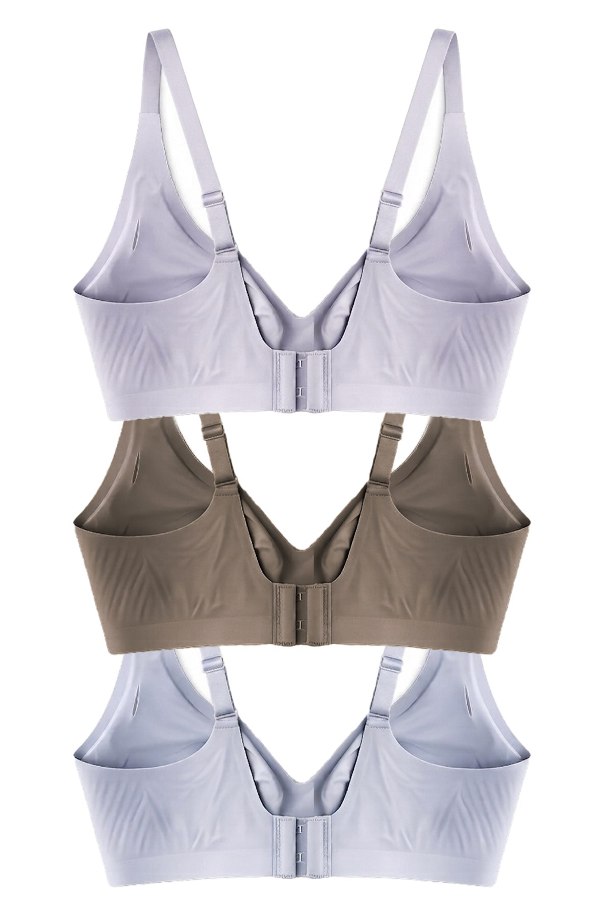 Seamless Bra - Avelis | Lazer Kesim Dikişsiz Balensiz İz Bırakmayan Kadın Sütyen 3lü Paket