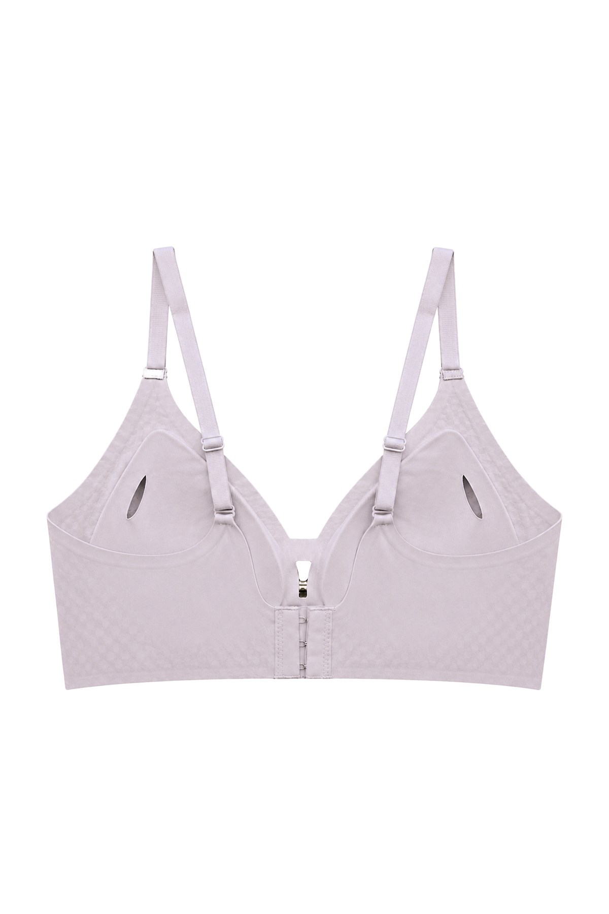 Seamless Bra - Elune | Lila Lazer Kesim Balensiz Dekolte Taş Detaylı Dikişsiz Kadın Sütyen