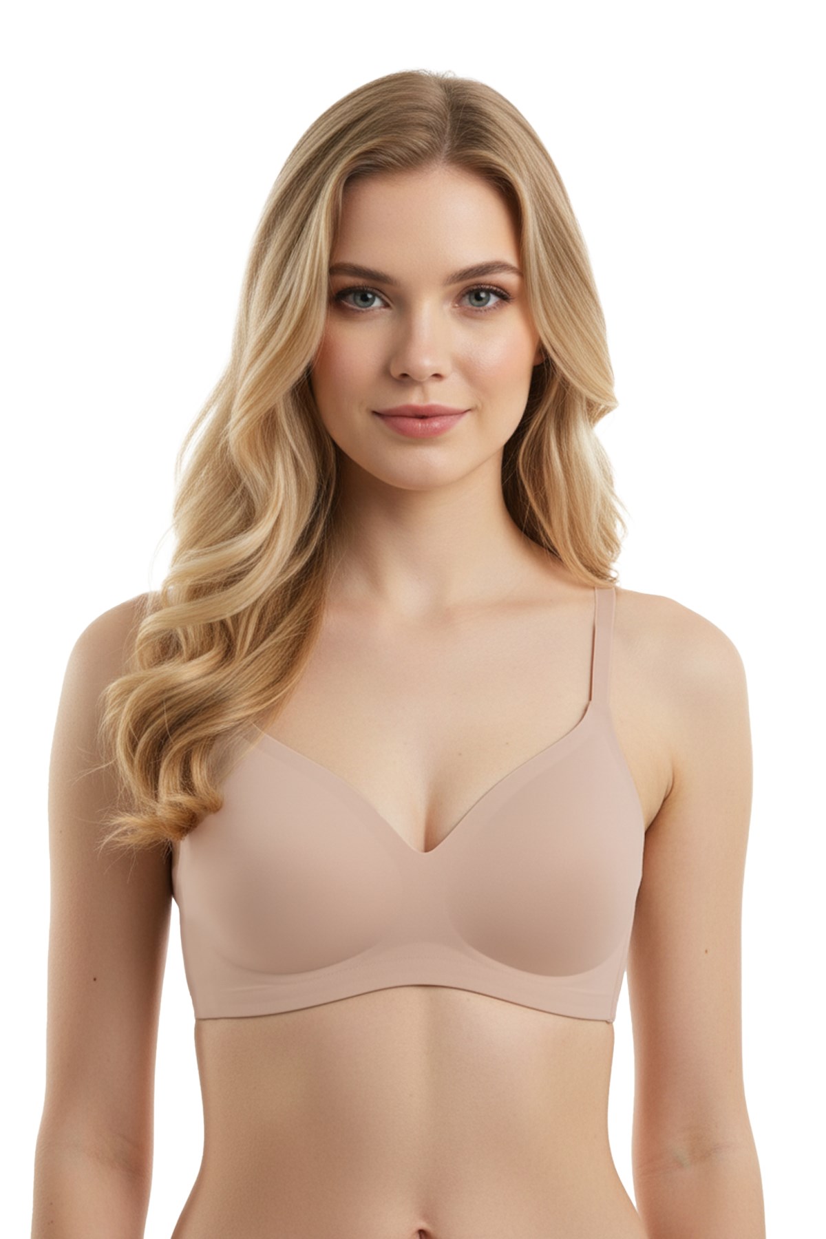 Seamless Bra - Soft | Lazer Kesim Balensiz Ayarlanabilir Askılı Dikişsiz Kadın Sütyen 3lü Paket