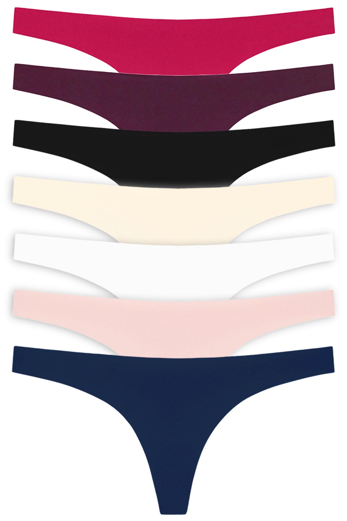 Basic Lazer Kesim Tanga Külot 7li Paket - 2