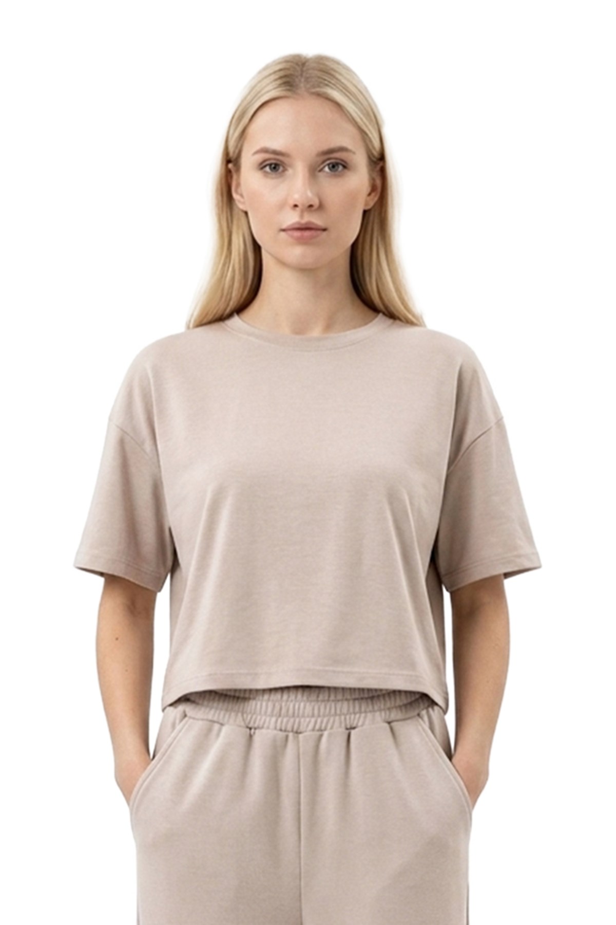 Premium - Sway Collection | Vizon Modal Bisiklet Yaka Tişört