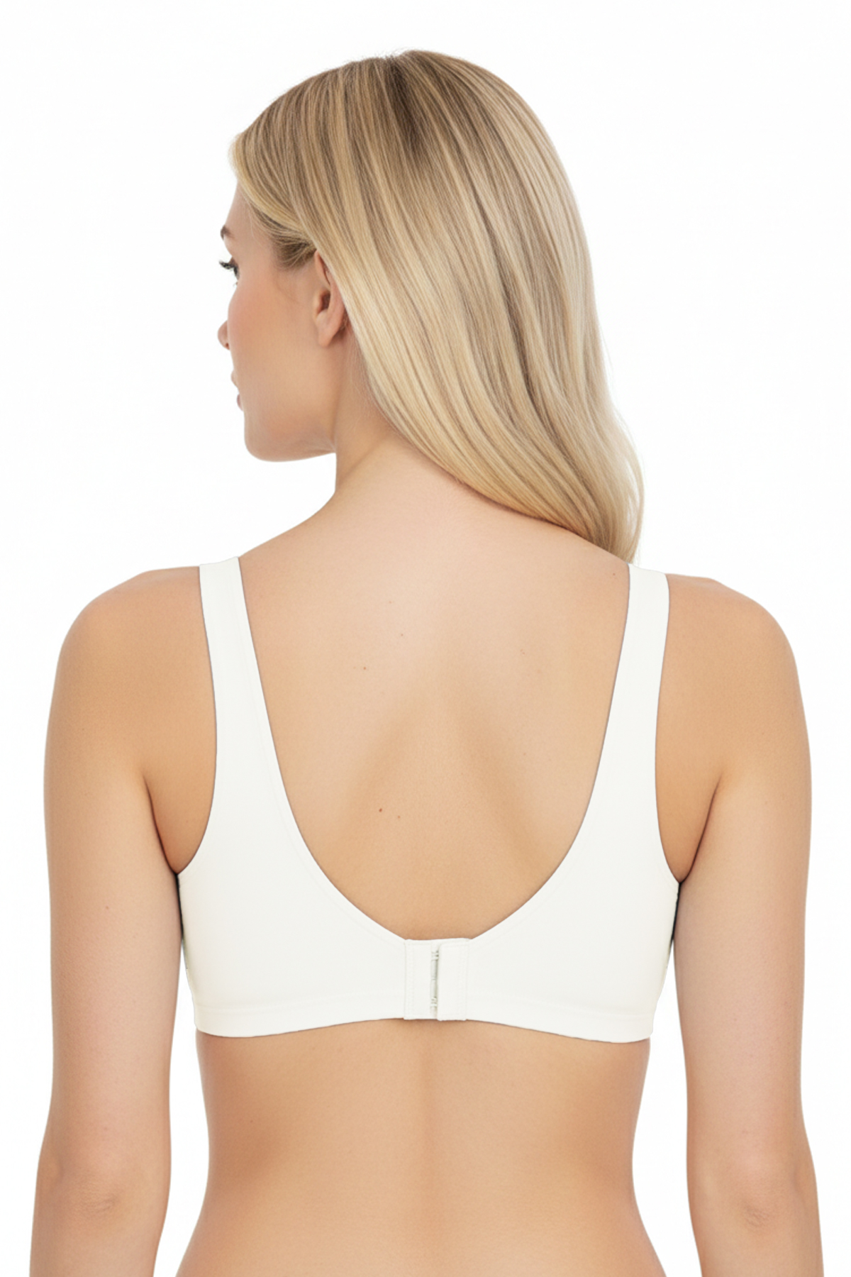 Seamless Bra - Zero Feel | Krem Lazer Kesim Dikişsiz Ultra Hafif Balensiz Kadın Sütyen