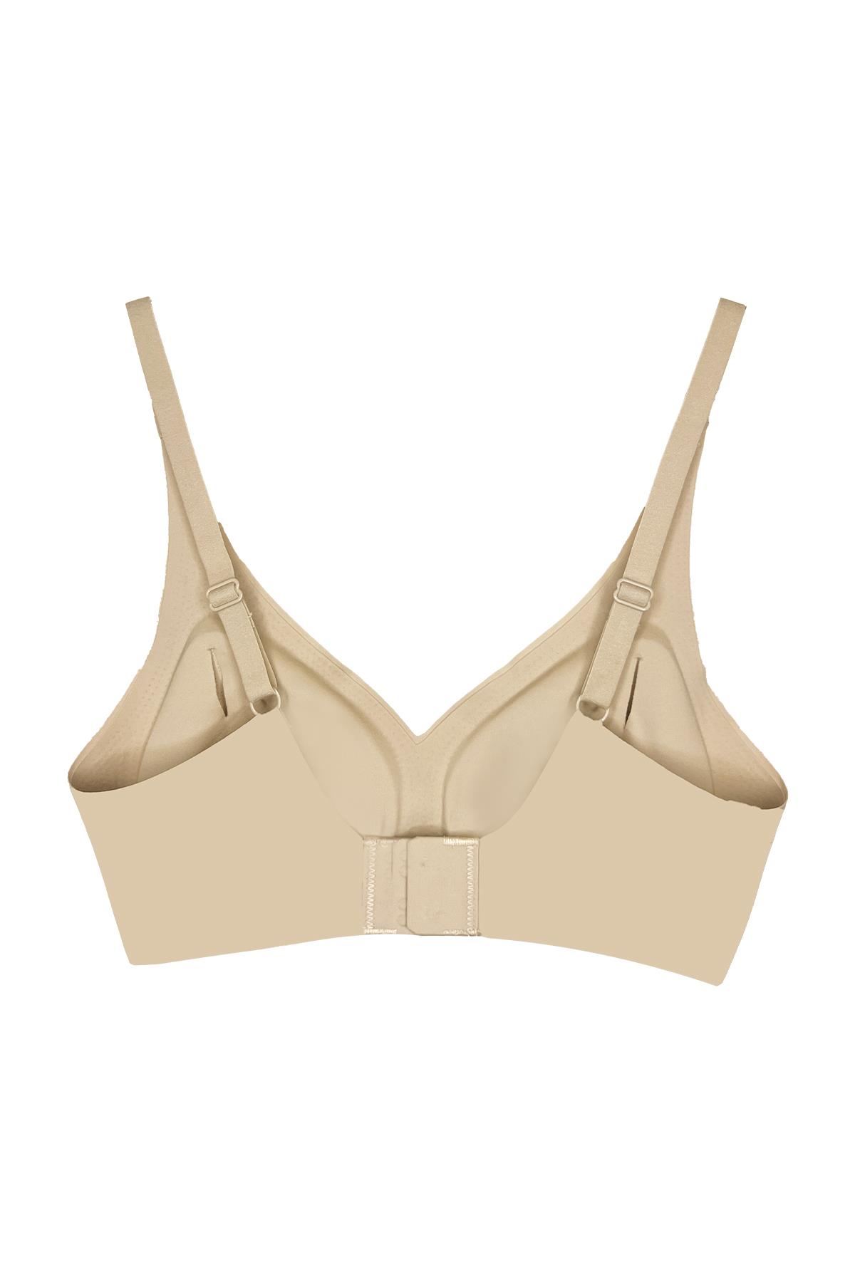 Seamless Bra - Wave | Ten Lazer Kesim Dikişsiz Dalga Detaylı Balensiz Kadın Sütyen