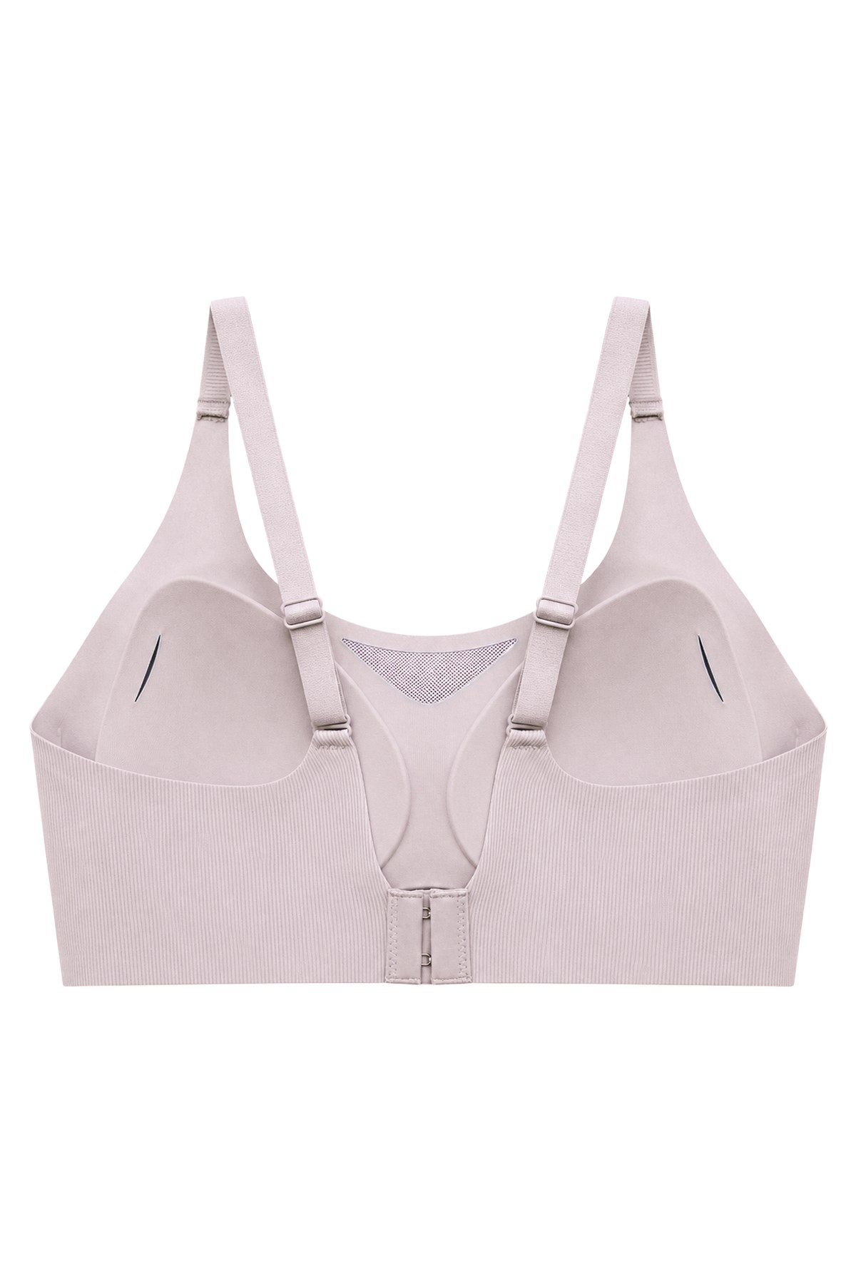 Seamless Bra - Avena | Lila Lazer Kesim Balensiz Çizgi Dokulu Tül Detaylı Kadın Sütyen